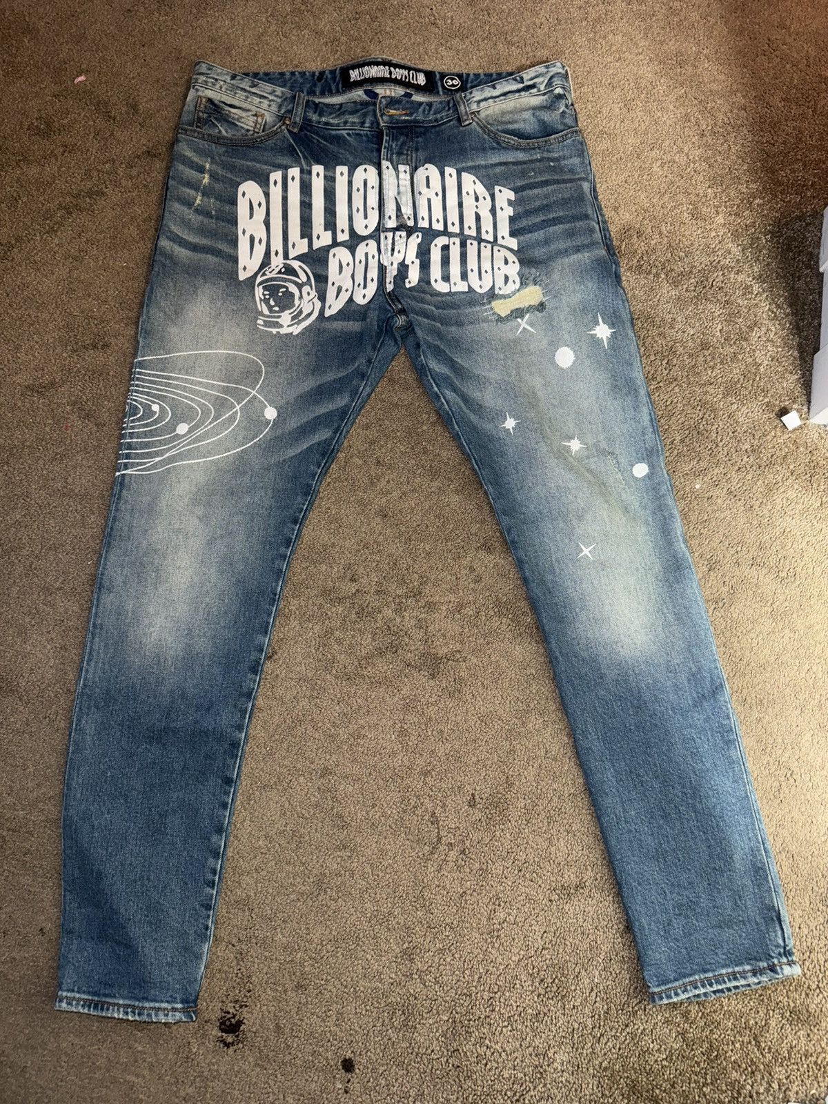 image of Billionaire Boys Club Bbc Jeans in Blue, Men's (Size 36)