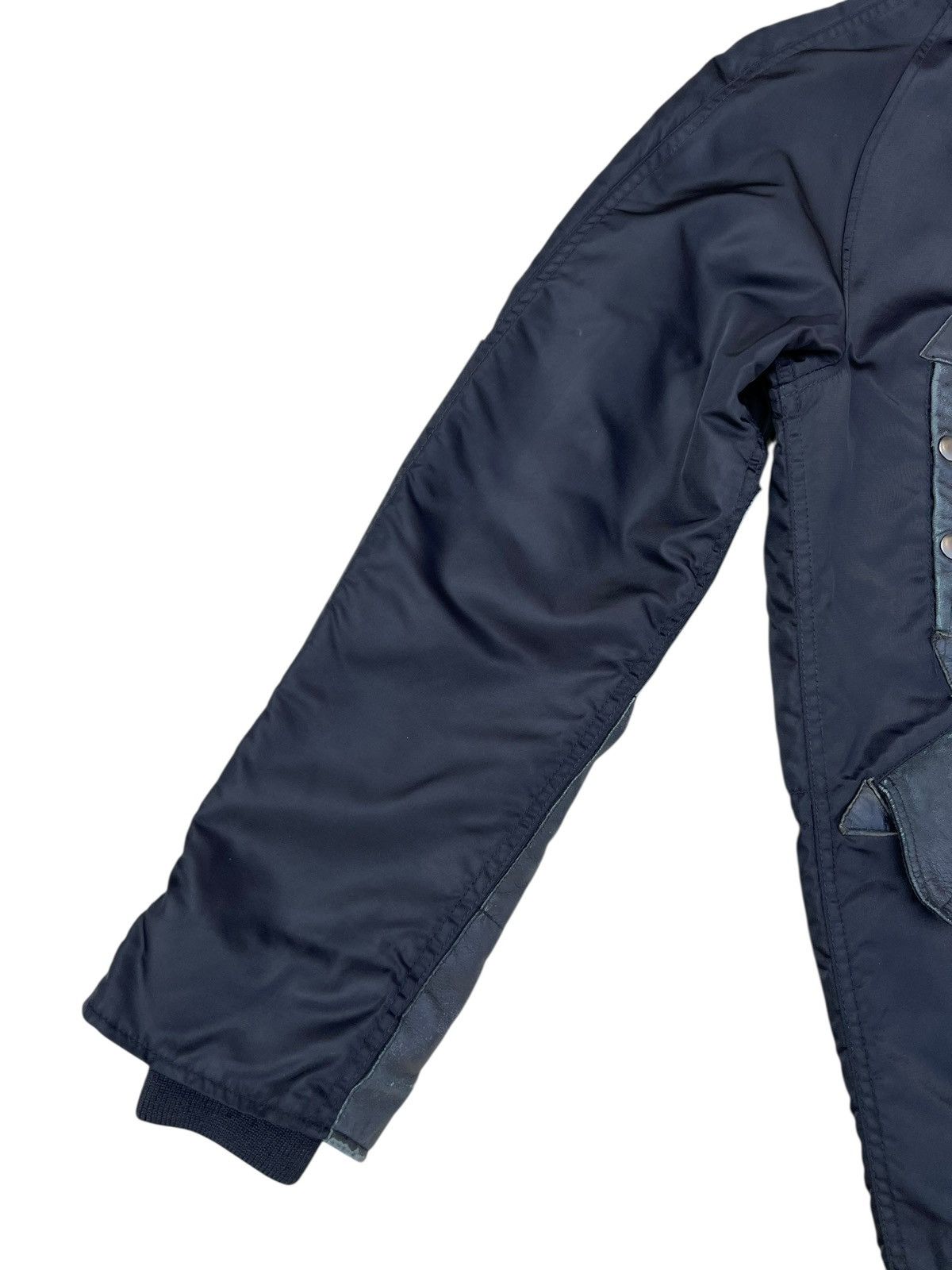 Le Grande Bleu (L.G.B.) HOUSTON N3B Style Racoon Fur Hybrid Lambhide Parka Jacket Size US M / EU 48-50 / 2 - 7 Thumbnail
