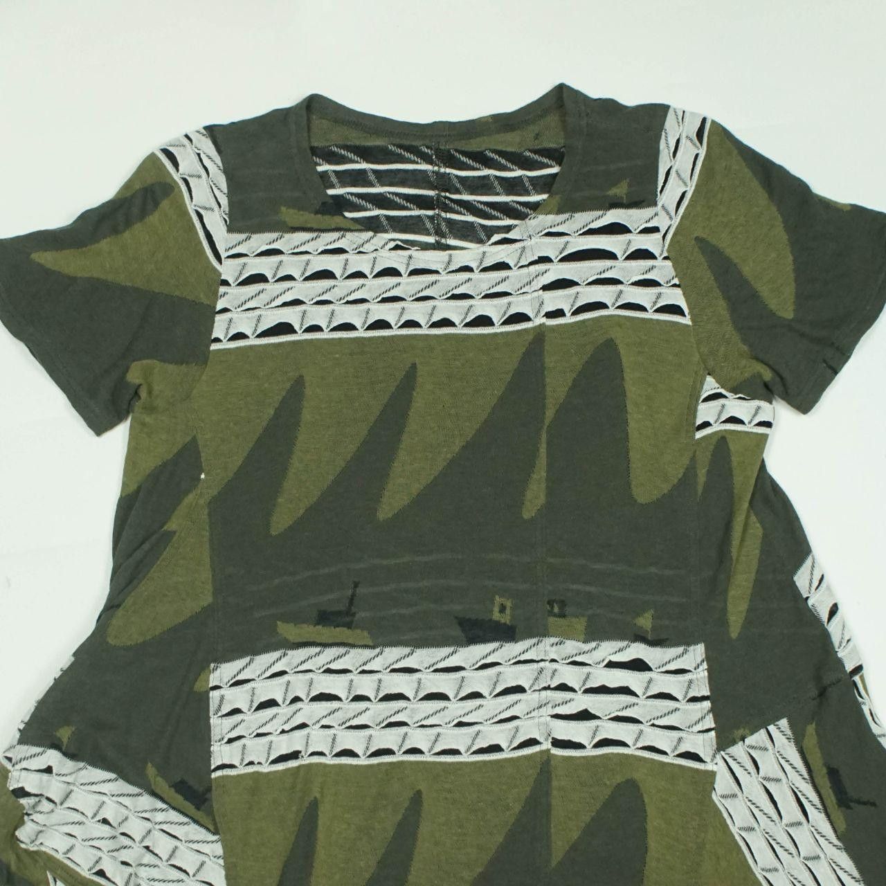ATSURO TAYAMA *NoTariff Teresa van Buren Knitted Abstract Top Size ONE SIZE - 2 Thumbnail