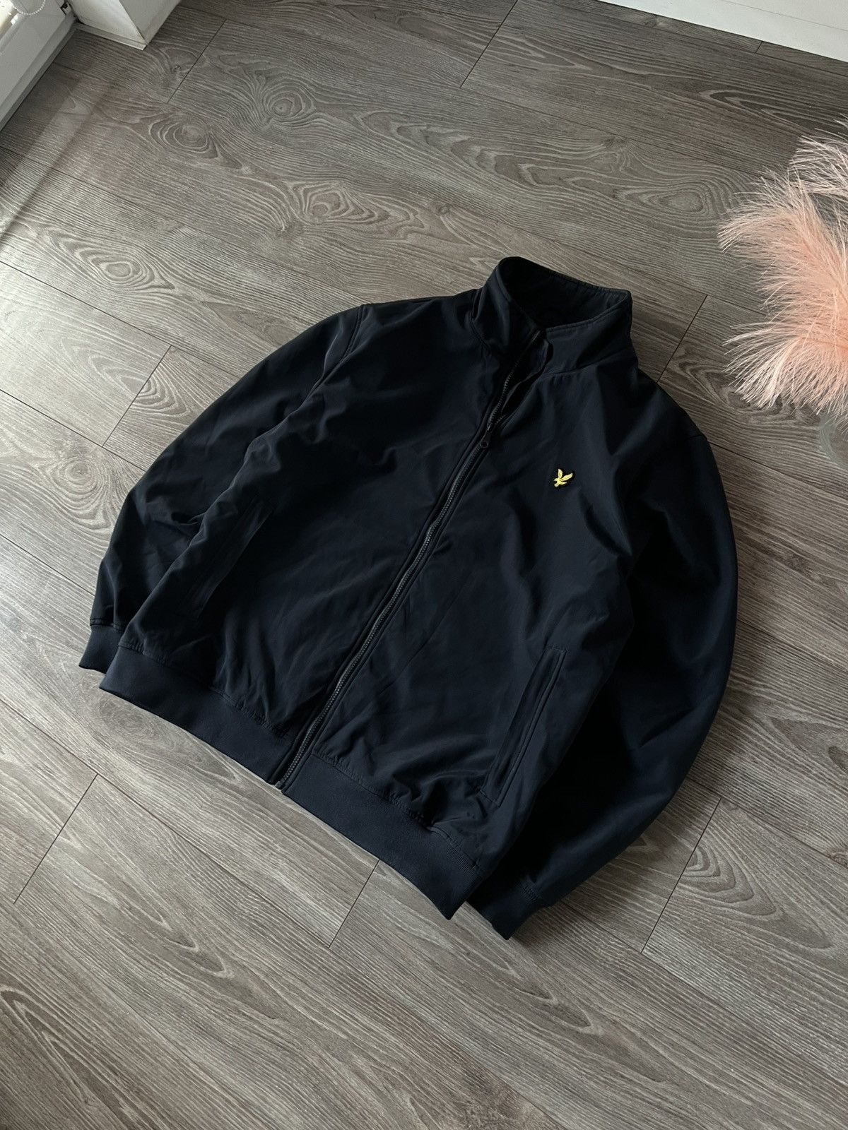 Designer × Lyle & Scott ‼️Archival Lyle & Scott Heavy Waterproof Material Zip Jacket‼️ Size US XXL / EU 58 / 5 - 24 Thumbnail