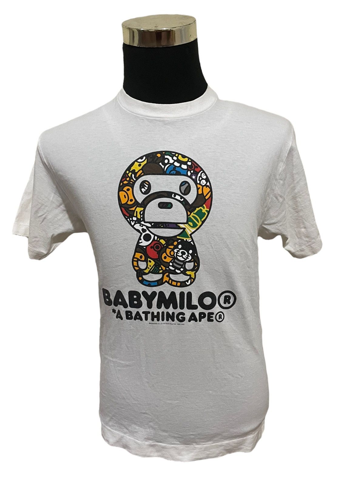 Bape VTG Babymilo A Bathing Ape Safari Tee Single Stitch Size M Size US M / EU 48-50 / 2 - 1 Thumbnail