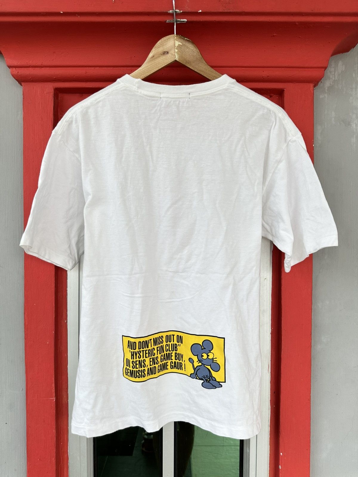 Hysteric Glamour Vintage Hysteric Glamour Mini Hysteric Fun Club Tee Size US M / EU 48-50 / 2 - 2 Thumbnail