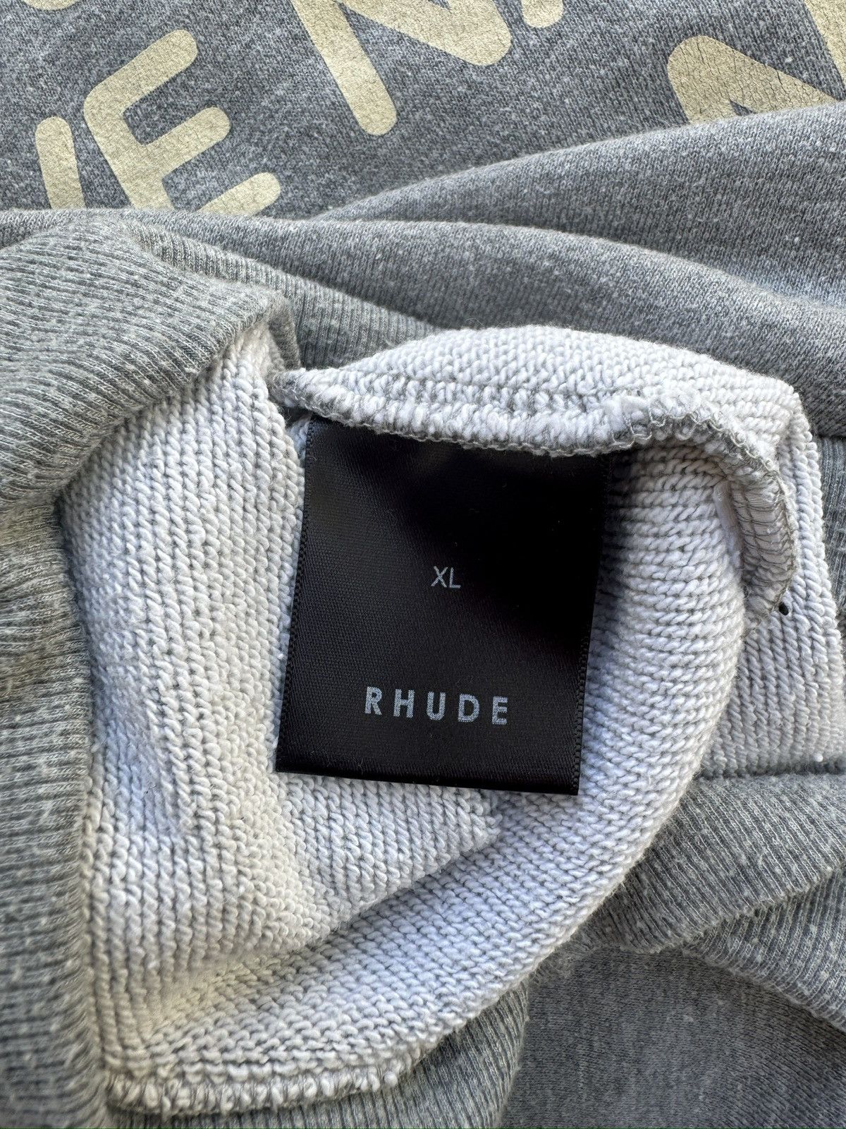 Rhude RHUDE GREY TREKKING SWEATSHIRT Size US XL / EU 56 / 4 - 6 Thumbnail