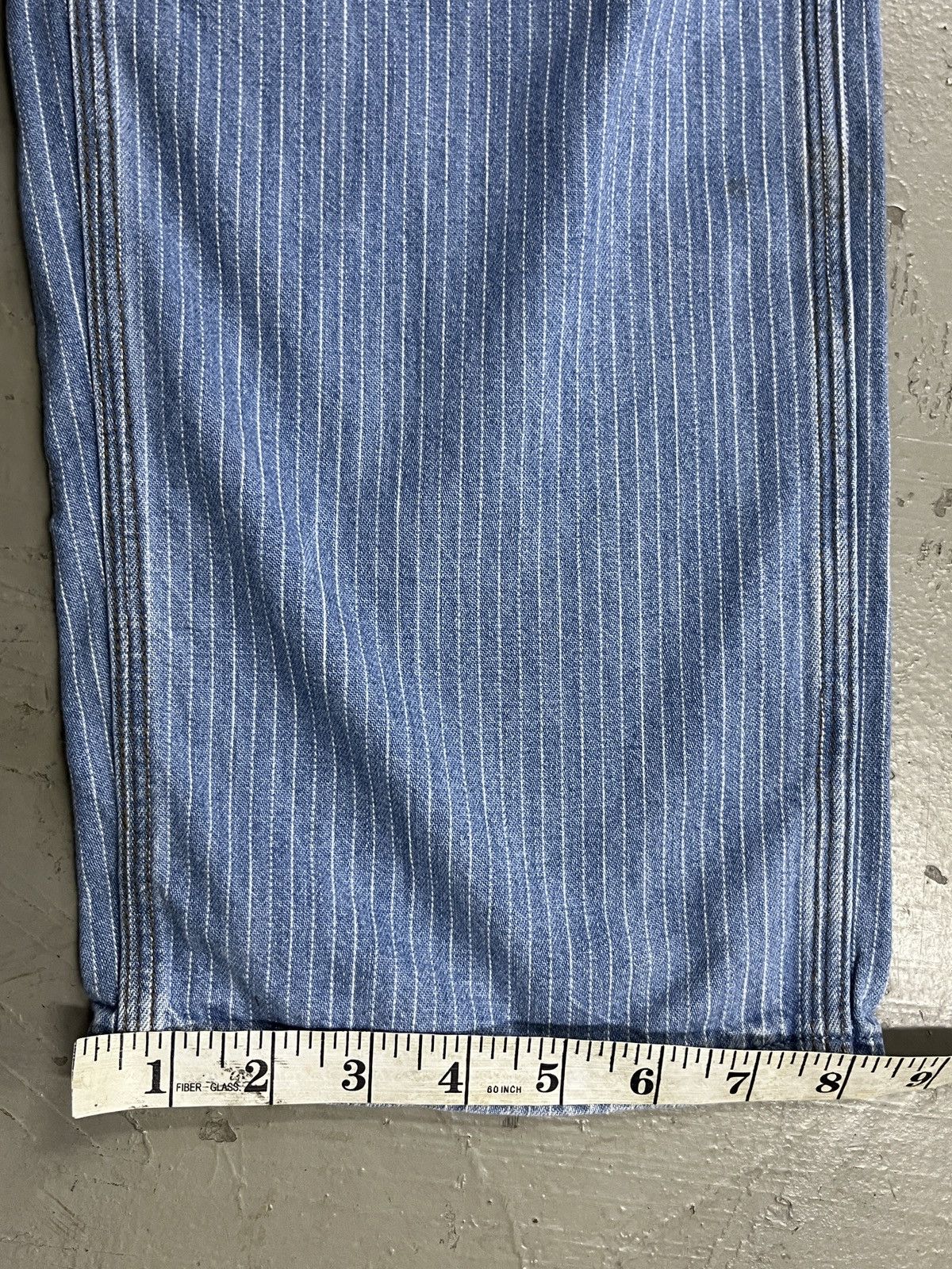 JW Anderson Pinstripe J.W. Anderson Uniqlo Hickory Carpenter Style Pant Size US 30 / EU 46 - 9 Thumbnail