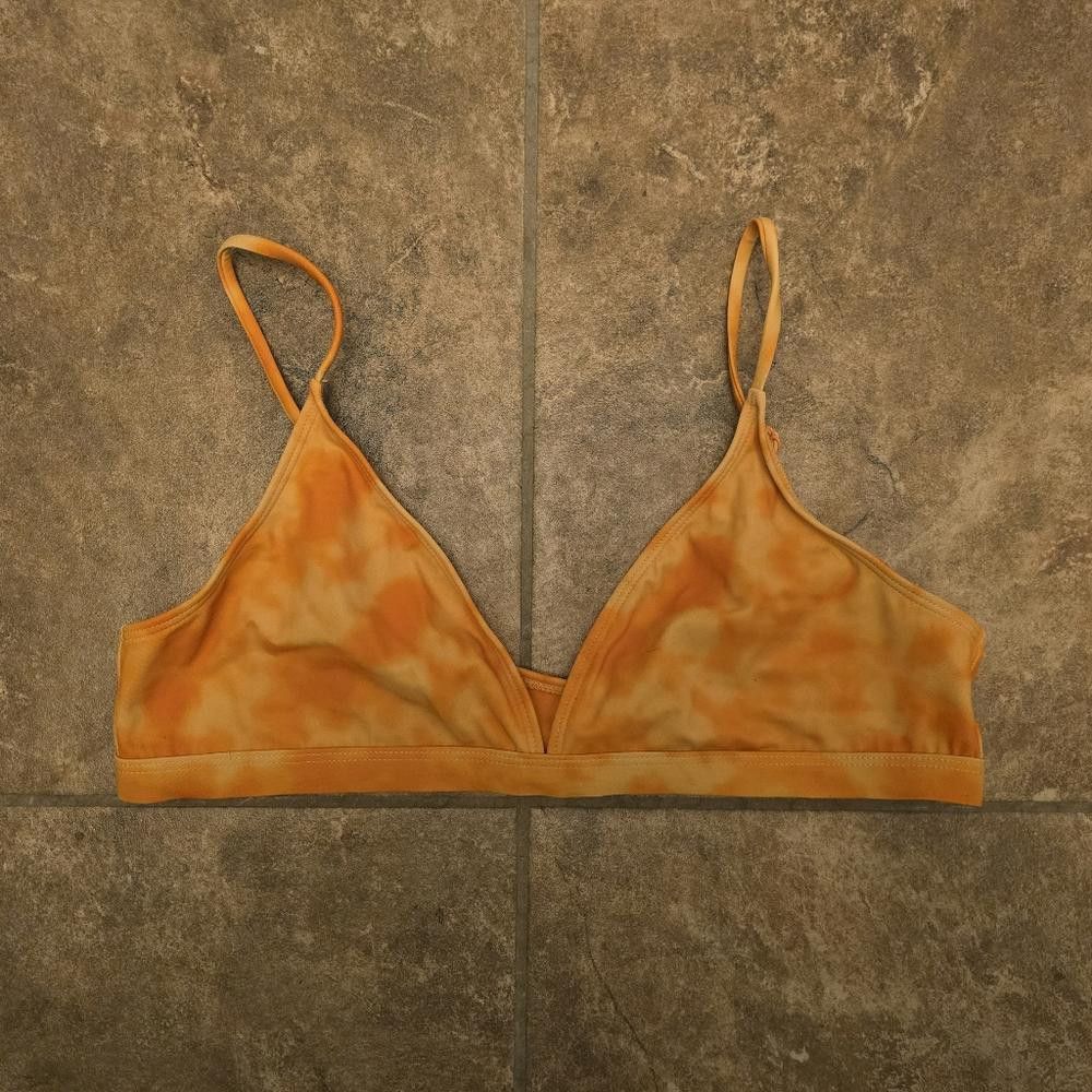 Designer Orange Creamsicle LA HEARTS Bikini Top Size ONE SIZE - 1 Thumbnail