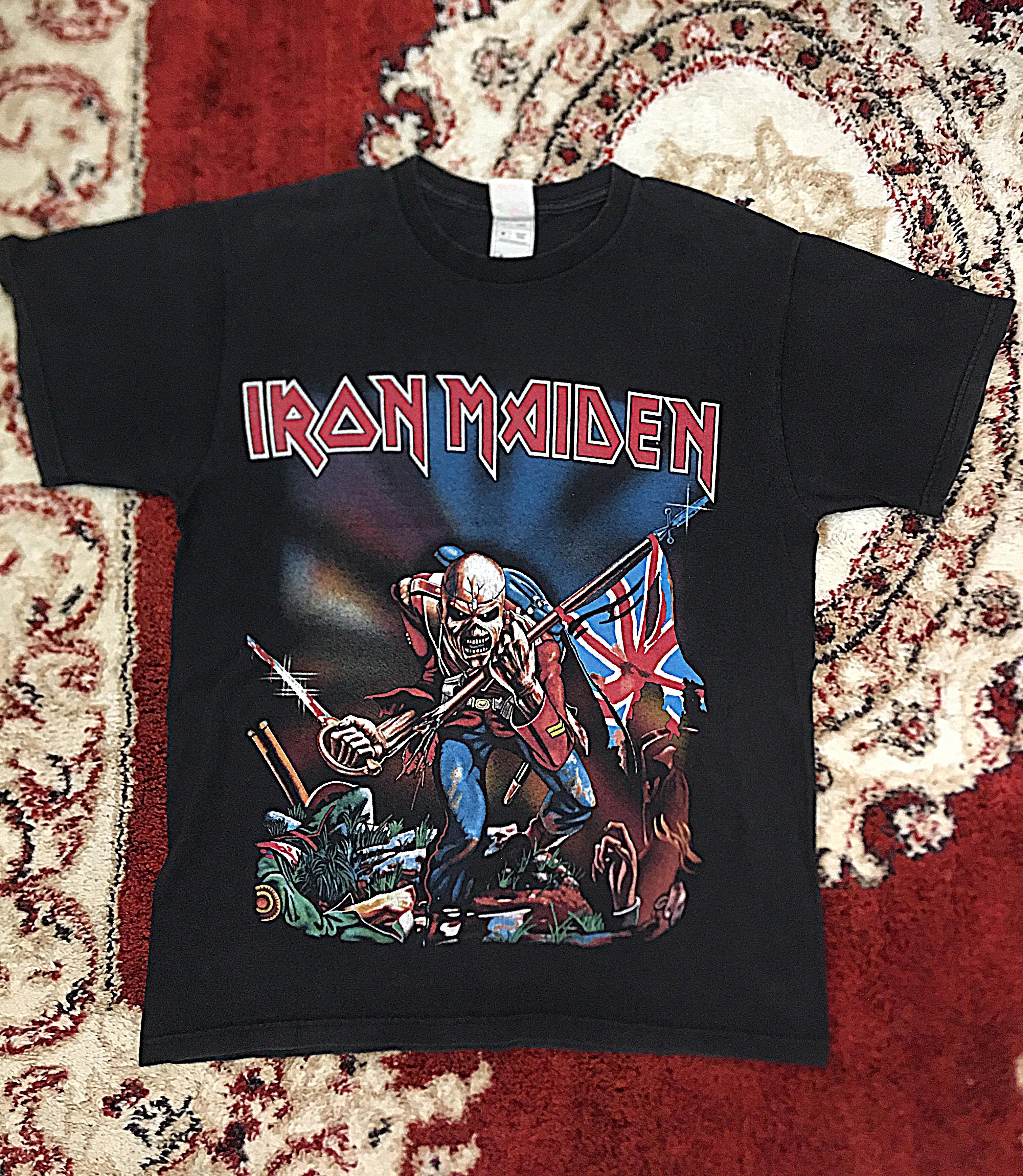 Band Tees × Iron Maiden × Vintage vintage Rare iron maide shirt Black gothic Size US M / EU 48-50 / 2 - 1 Thumbnail