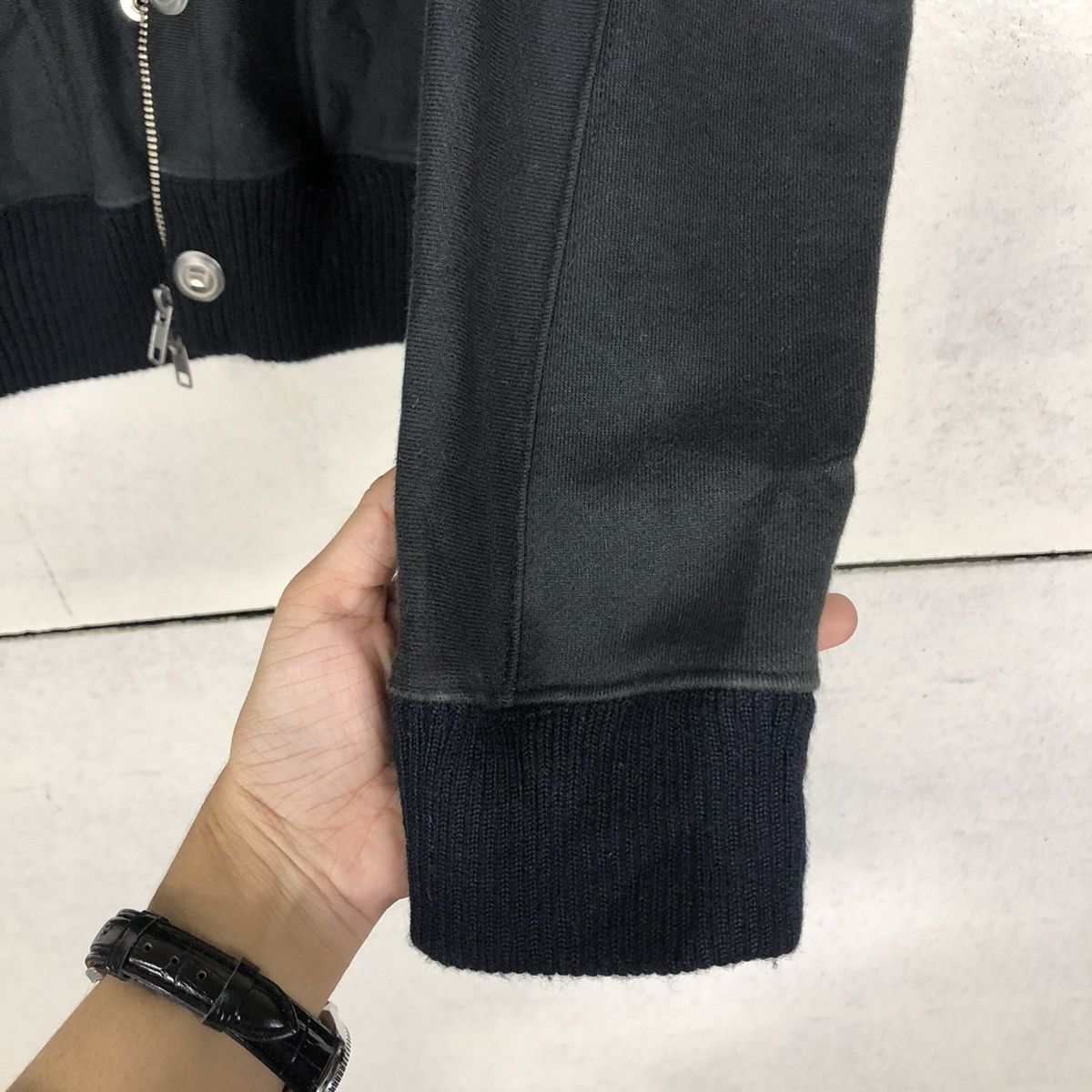 Japanese Brand 📌BIKER JACKET PARACHUTE DESIGN DOUBLE LAYER CYNTHIA COMPANY Size M / US 6-8 / IT 42-44 - 14 Thumbnail
