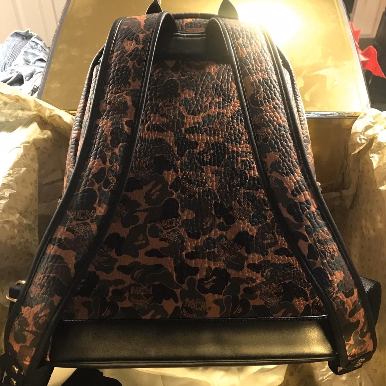 Bape × MCM Bape x MCM Stark Backpack Size ONE SIZE - 7 Thumbnail
