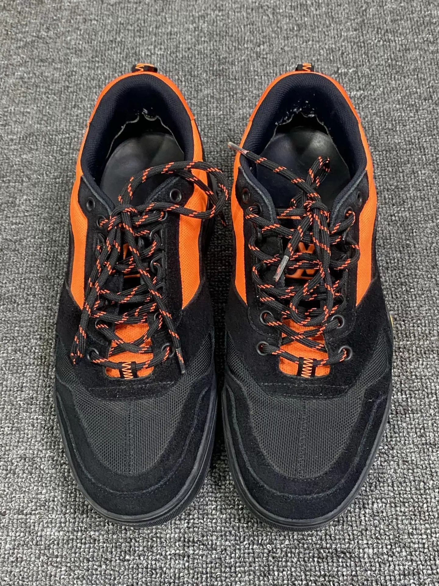 Louis Vuitton LV black orange hiking sneakers 39.5 98 new Size US 6.5 / EU 39-40 - 2 Thumbnail