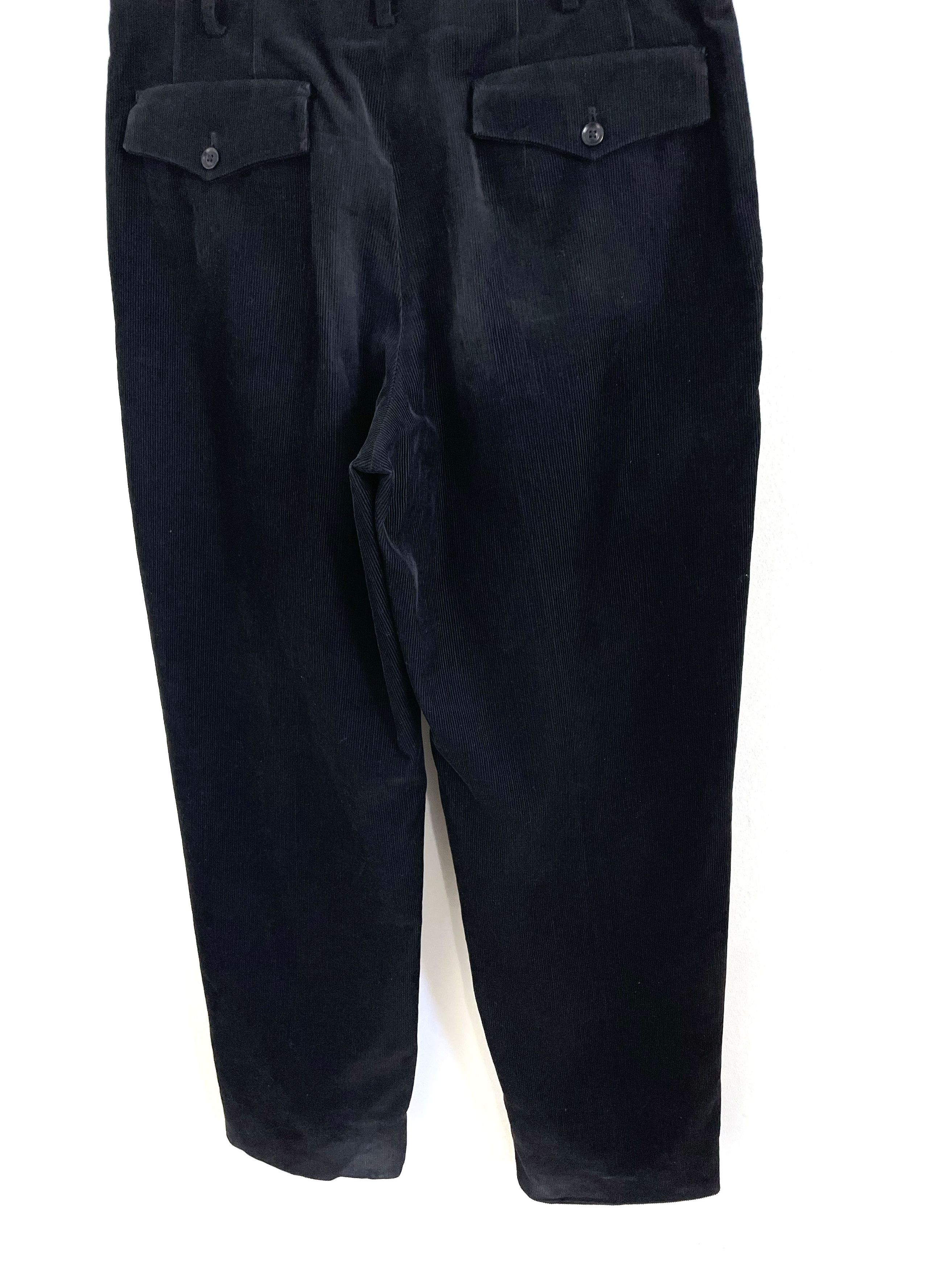 Yohji Yamamoto Pleated Corduroy Sample Pants Size US 32 / EU 48 - 9 Thumbnail