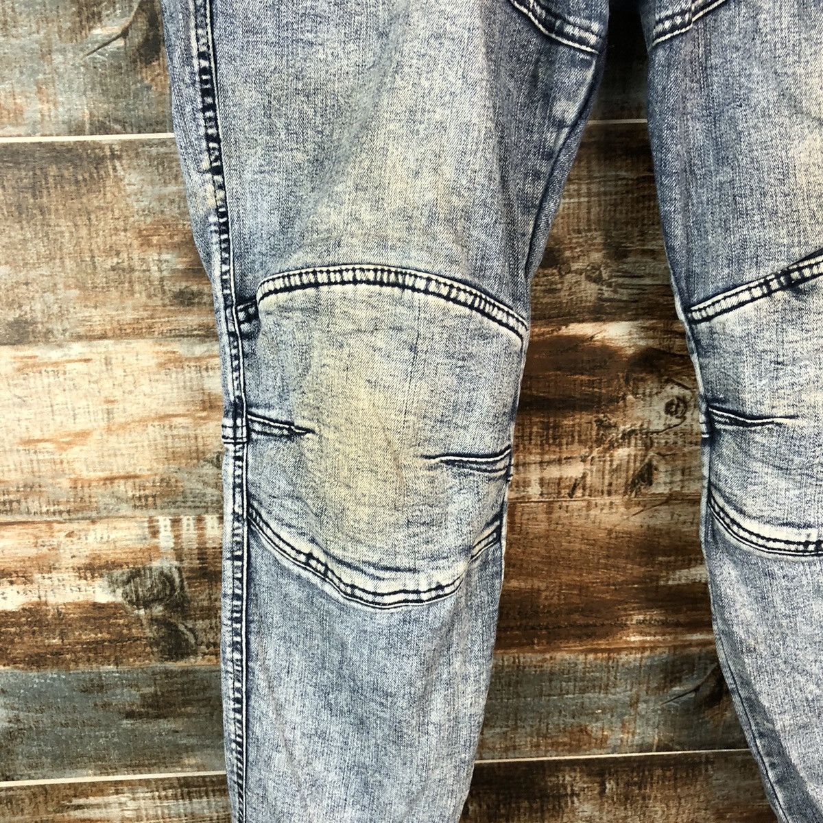 Japanese Brand Field Core Blue Denim utility tactical jogger Pants #A2173 Size US 32 / EU 48 - 11 Thumbnail
