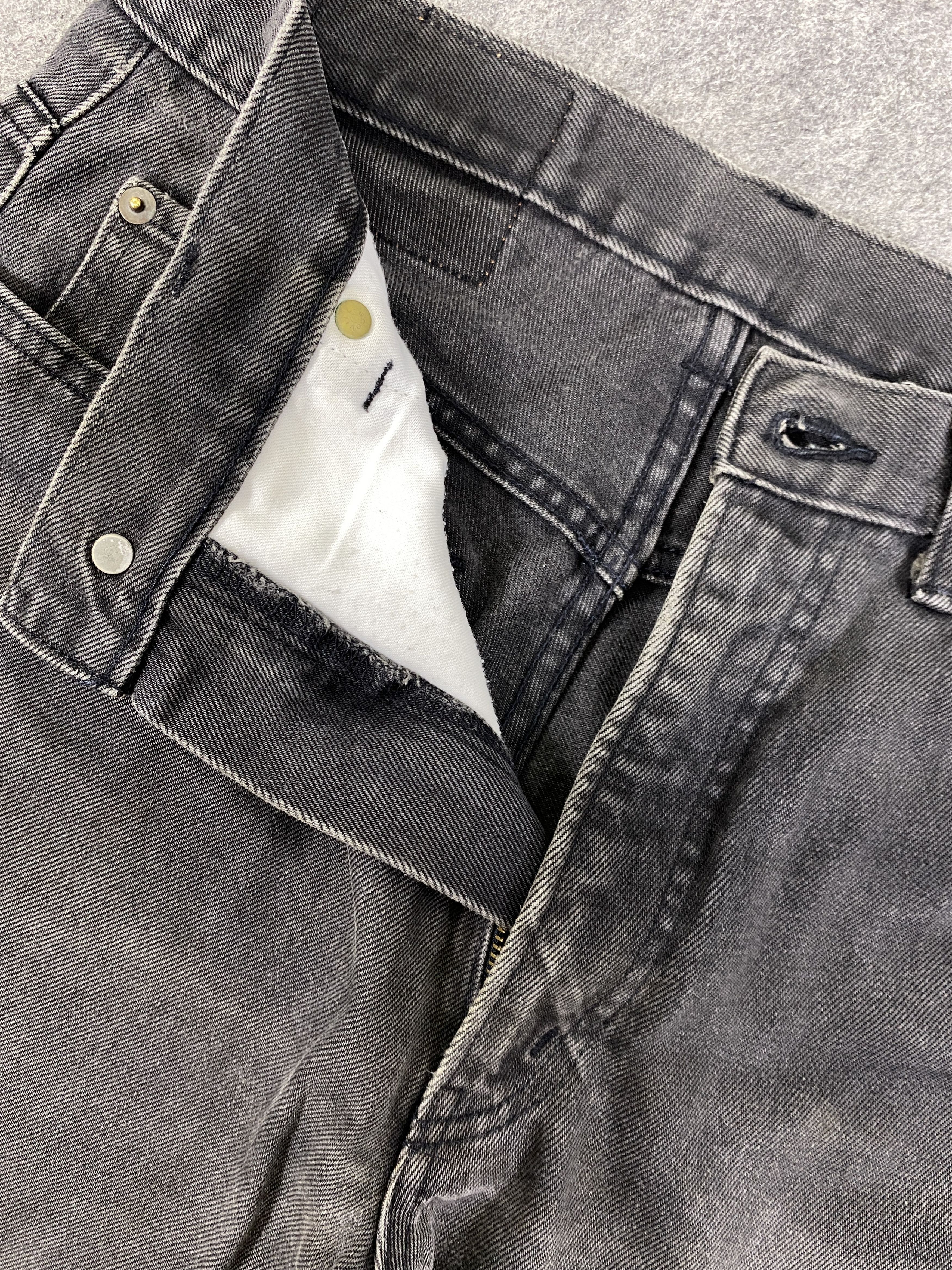 Japanese Brand Faded Black Vintage Beams 211 Jeans 30x30.5 - JN3280 Size US 30 / EU 46 - 7 Thumbnail
