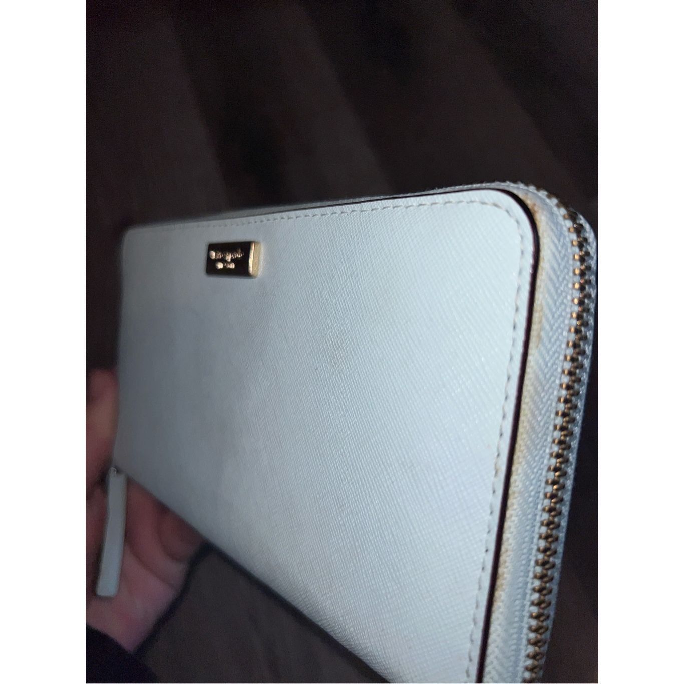 Kate Spade Kate Spade Light Blue Zip Around Wallet Preowned Size ONE SIZE - 3 Thumbnail