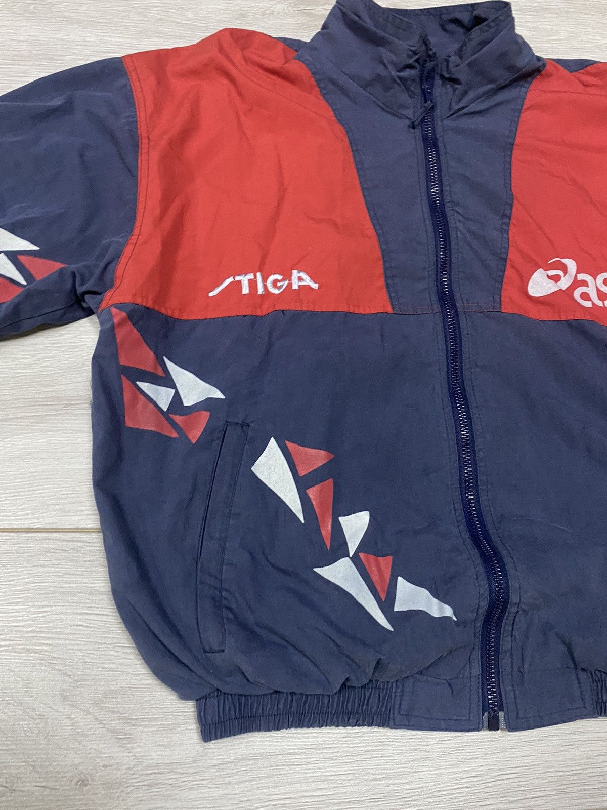 Asics Suisse Assics vintage Tiga zip jacket Size US S / EU 44-46 / 1 - 5 Thumbnail