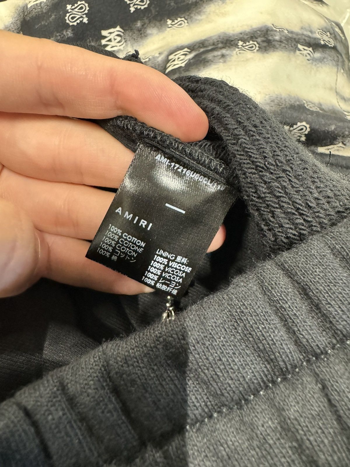 Amiri Amiri Logo Sweatpants NEW 900$ Size US 34 / EU 50 - 5 Thumbnail