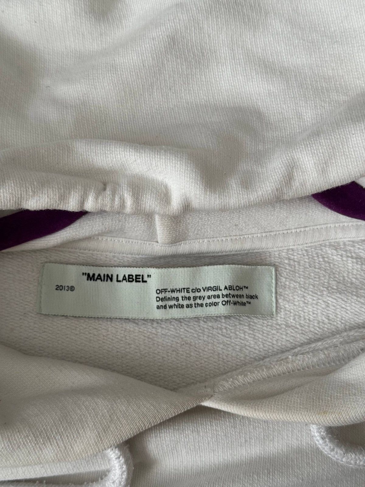 Off-White Off-White Hoodie Size US L / EU 52-54 / 3 - 5 Thumbnail