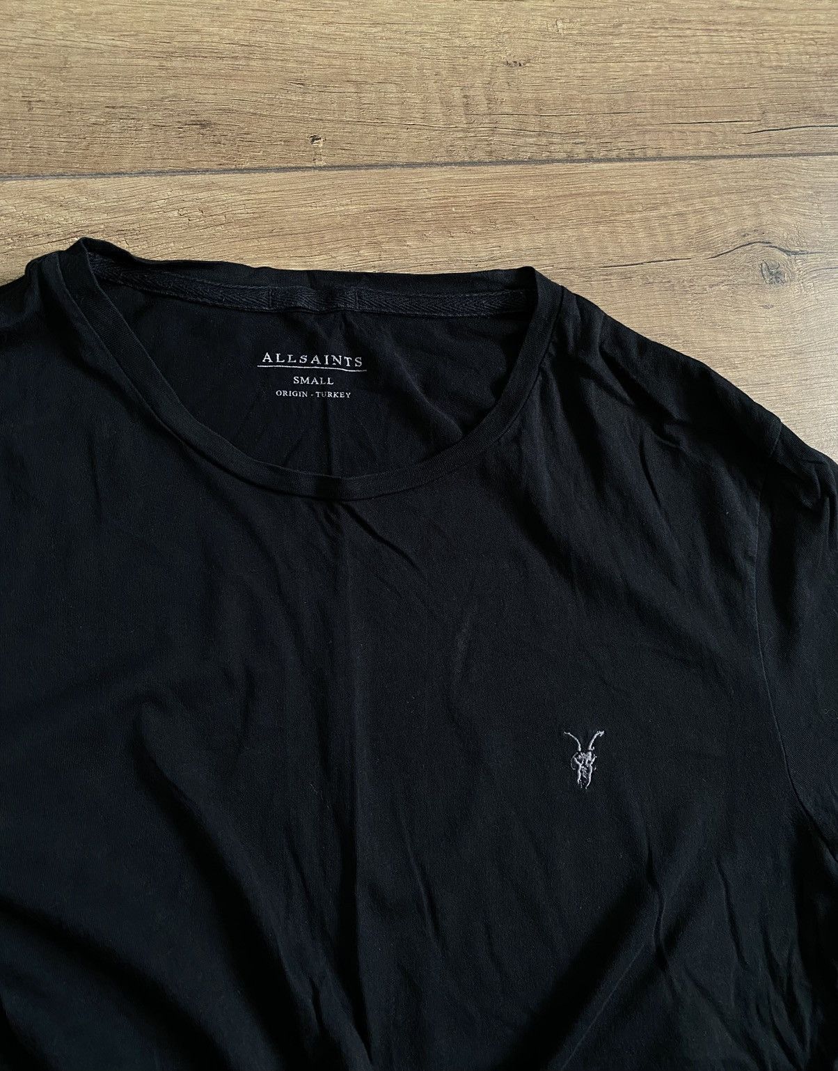 Allsaints AllSaints Black Basic Logo T shirt S Size US S / EU 44-46 / 1 - 1 Thumbnail