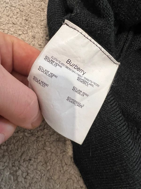 Burberry sweater Burberry London 8 L merino wool Size US L / EU 52-54 / 3 - 7 Thumbnail