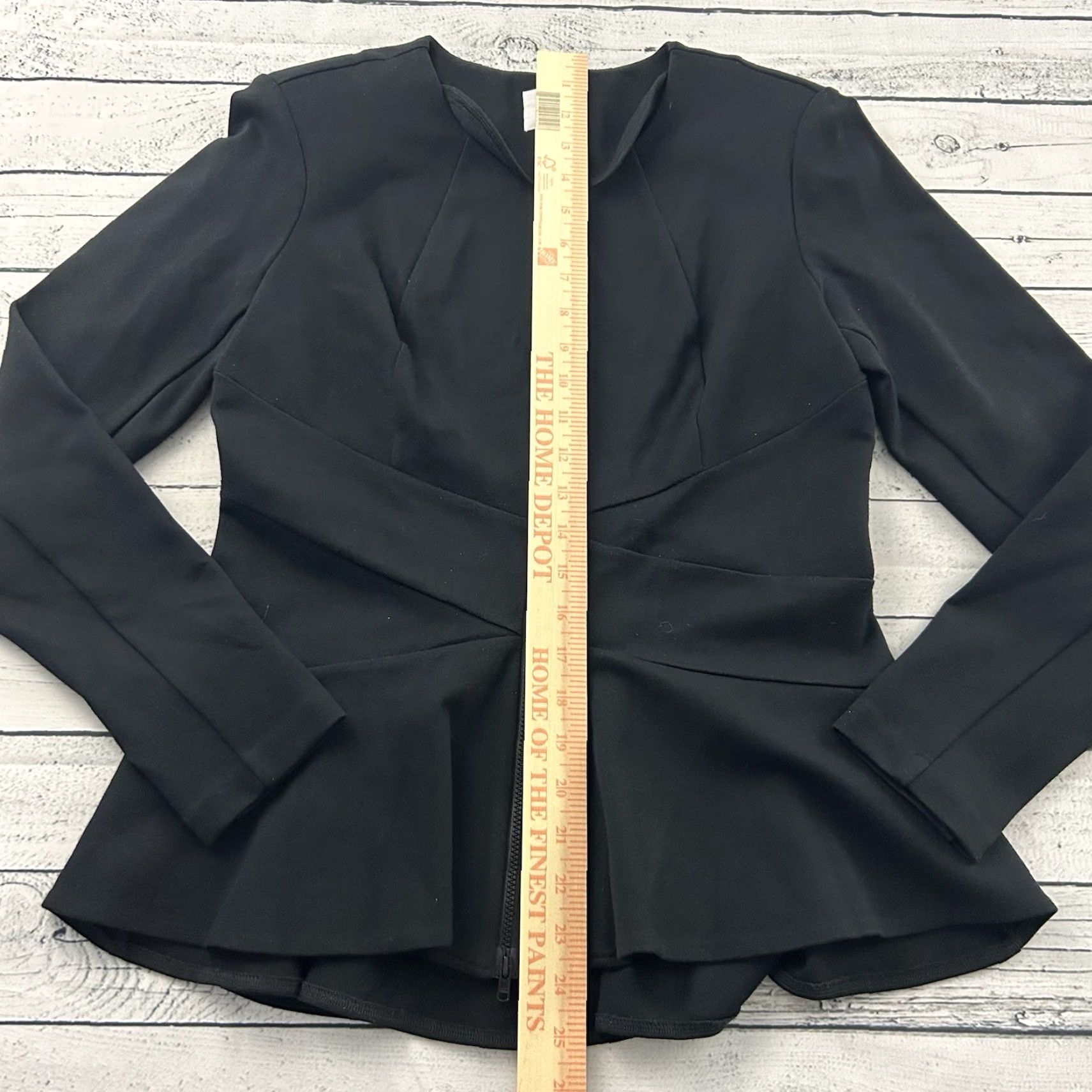 Vintage Cabi Blazer Jacket Women's Small Black Zup Full Jacket Blazer S Black Womens Size S / US 4 / IT 40 - 3 Thumbnail