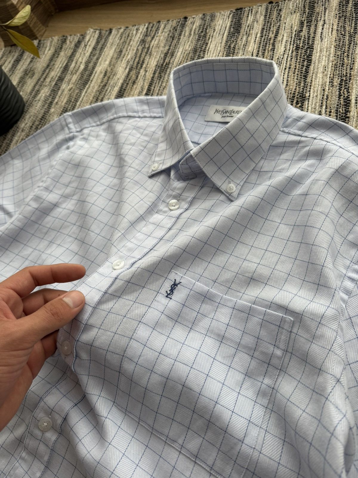 Other Yves Saint Laurent YSL vintage short sleeve summer shirt Size US M / EU 48-50 / 2 - 4 Thumbnail