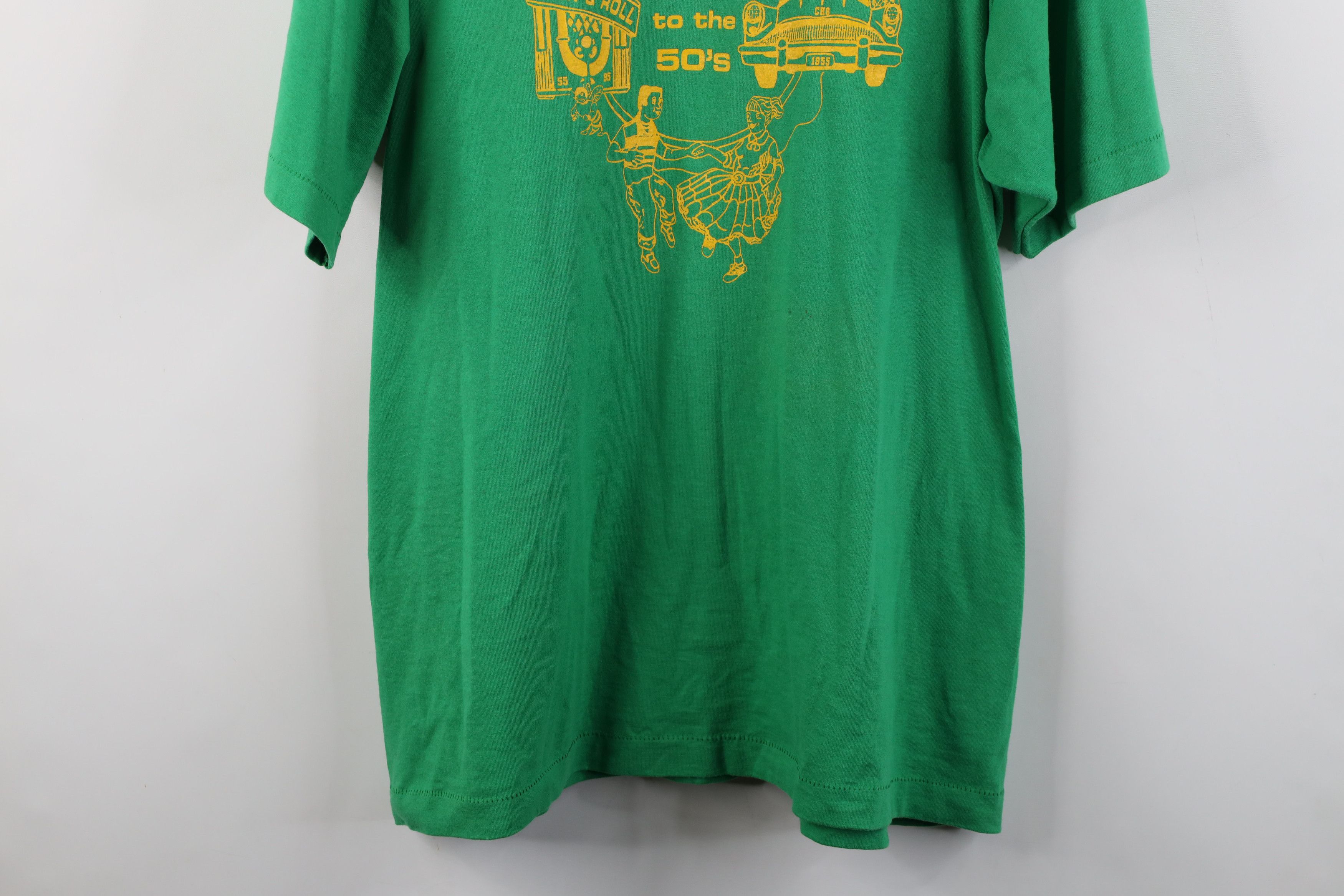 Vintage Vintage 90s Rockabilly to the 50s Diner Drive In T-Shirt USA Size US XXL / EU 58 / 5 - 3 Thumbnail