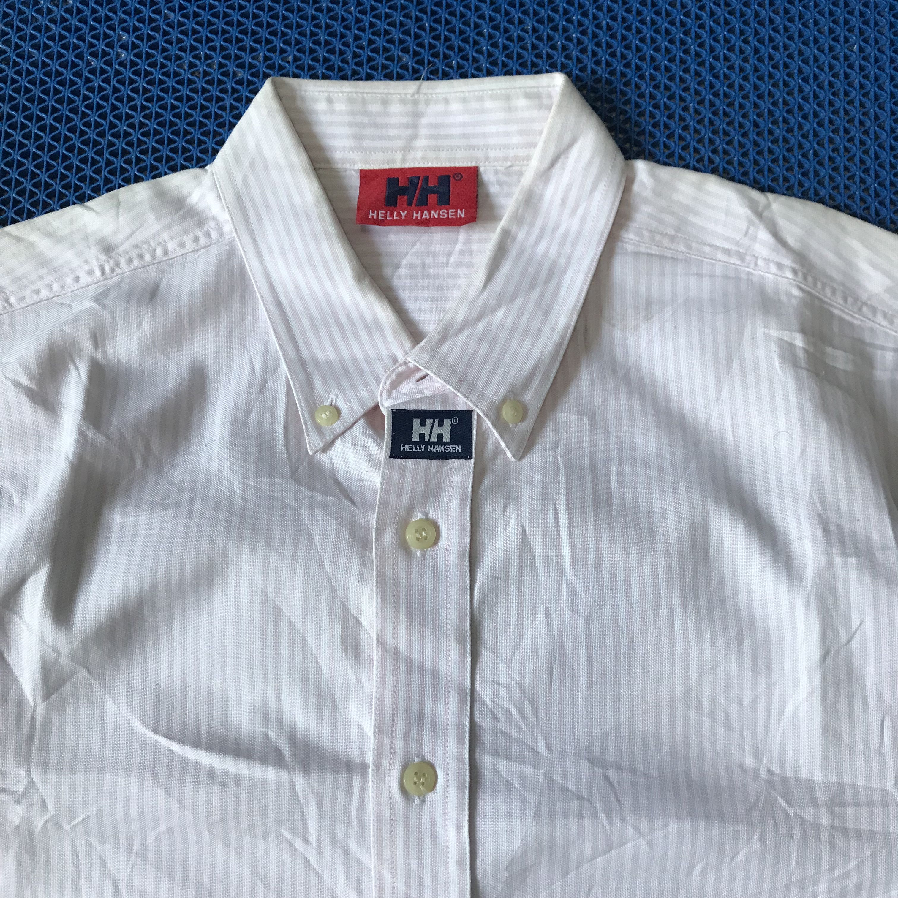 Helly Hansen Helly Hansen White Easy soft red stripes short sleeves shirt Size US M / EU 48-50 / 2 - 2 Thumbnail