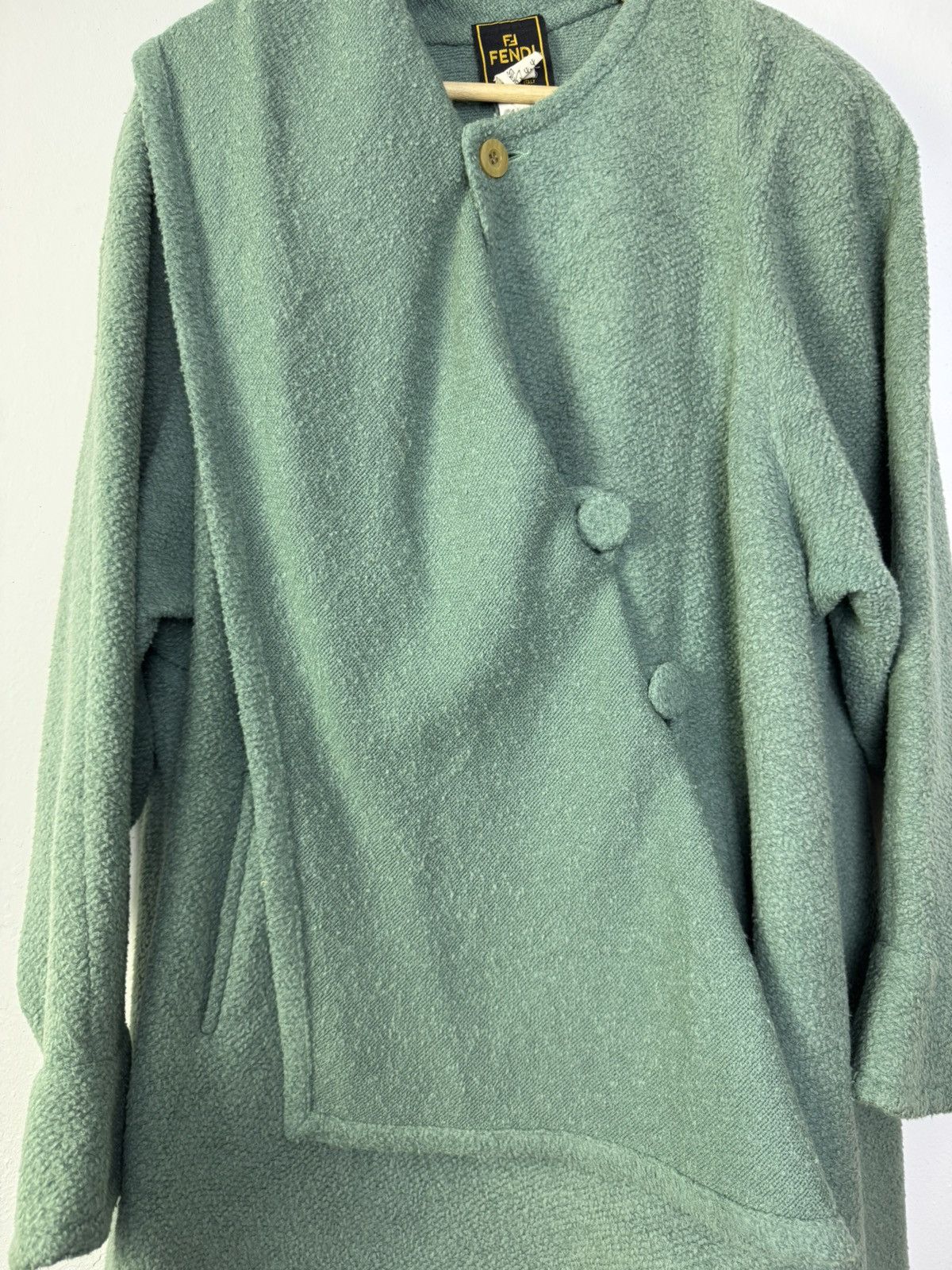 Designer × Fendi × Vintage Vintage Fendi blouses Wool Size M / US 6-8 / IT 42-44 - 2 Thumbnail