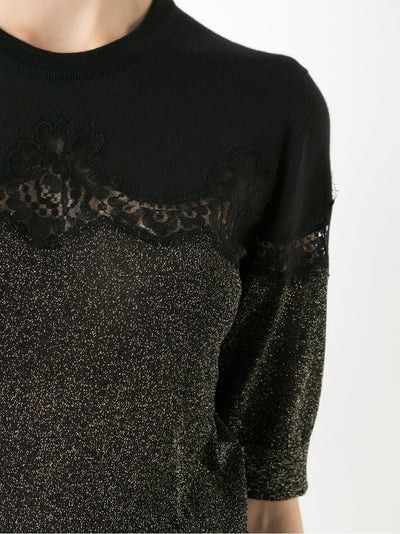 Dolce & Gabbana o1y0925 Sweater in Black Size XS / US 0-2 / IT 36-38 - 2 Thumbnail