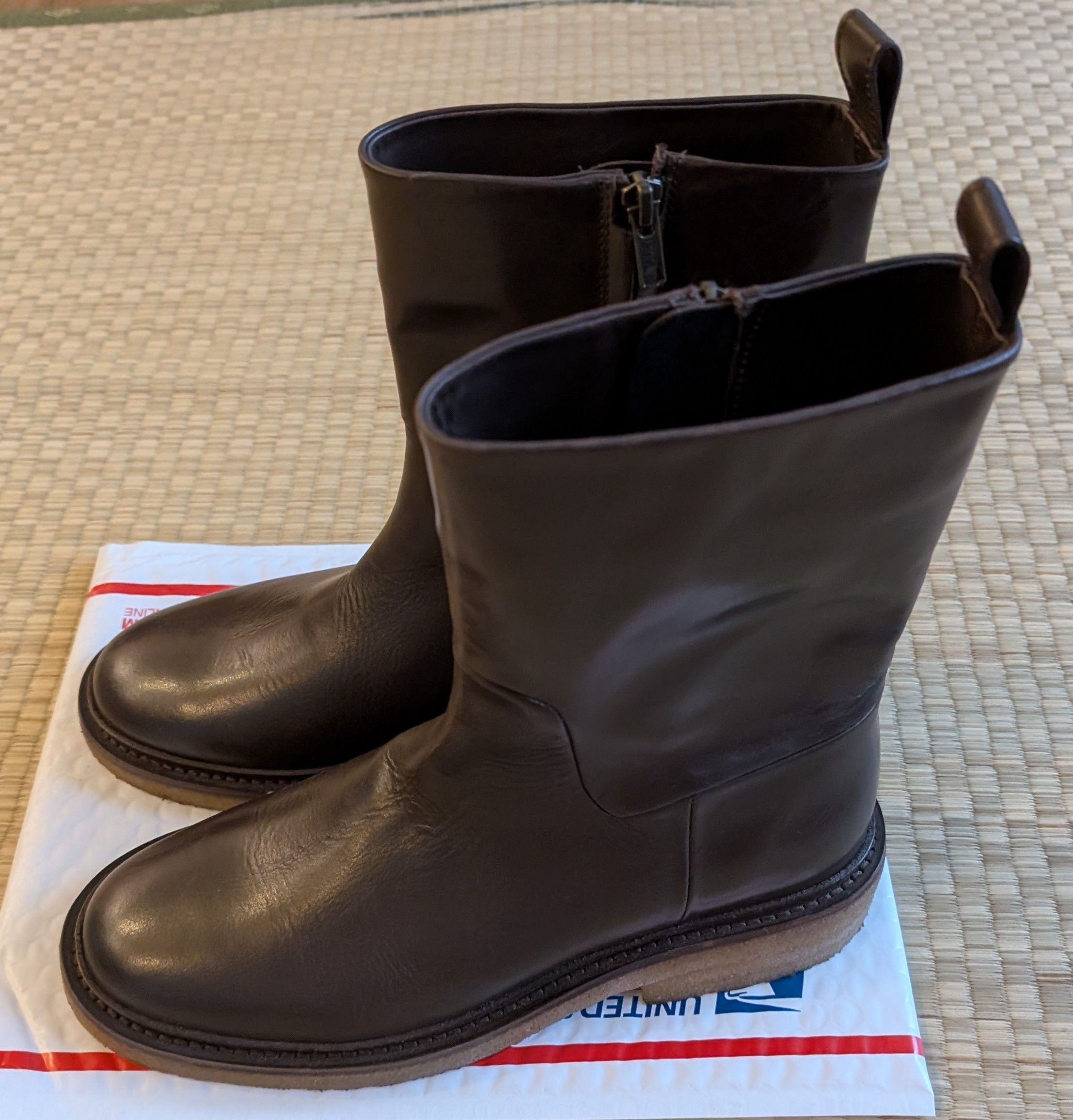 Soeur LNWOT Soeur Texas Boot Dark Brown Leather Made in Portugal Size US 9 / IT 39 - 4 Thumbnail