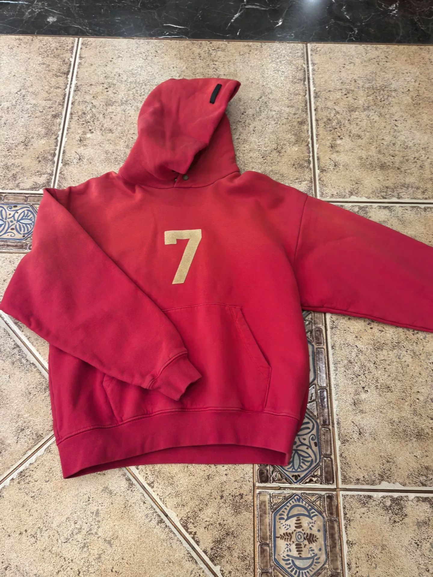 Fear of God Fear of God Season 7 Red Hoodie Size US S / EU 44-46 / 1 - 1 Thumbnail