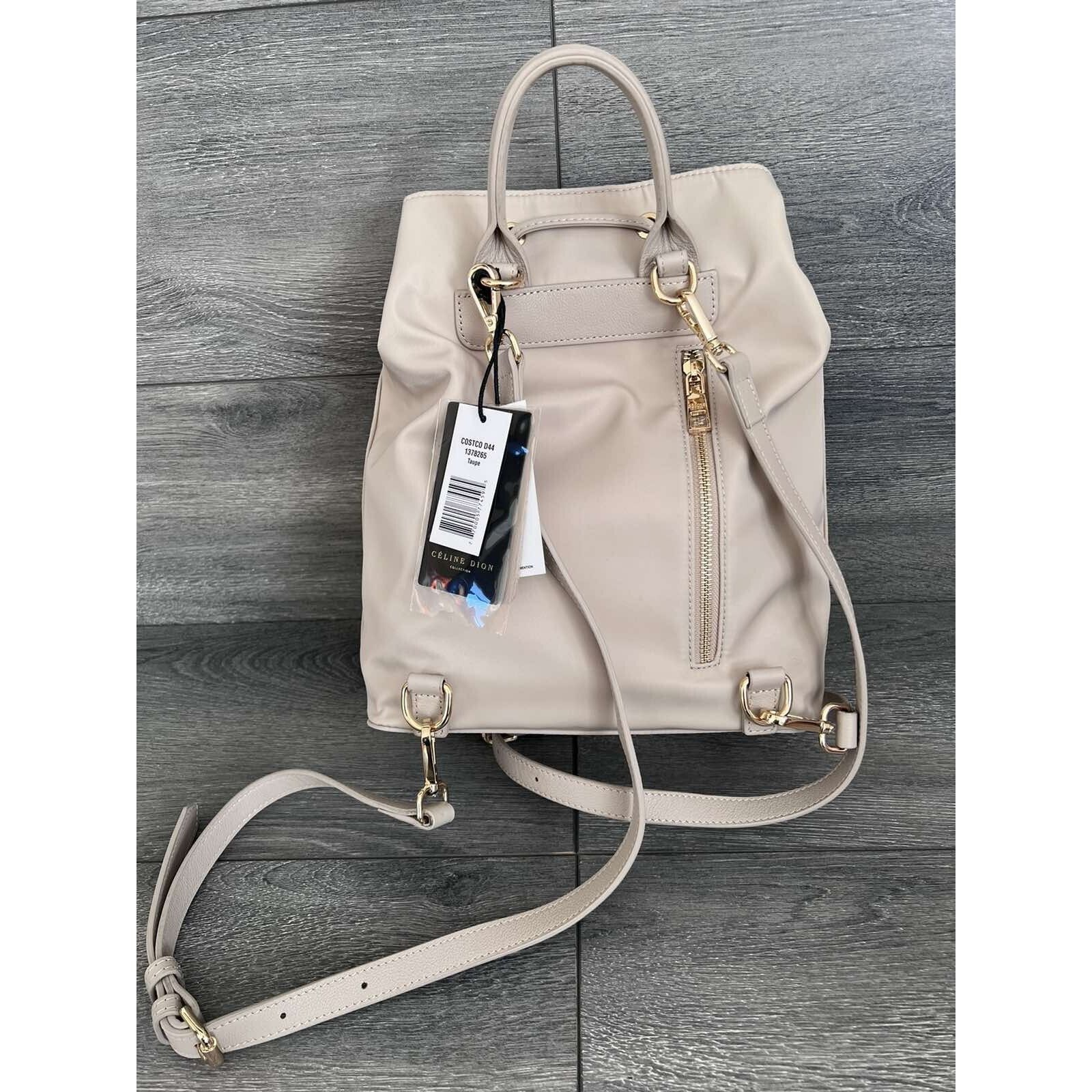 Celine CÉLINE DION Gray with gold Size Medium Bag B000489 Size ONE SIZE - 11 Thumbnail