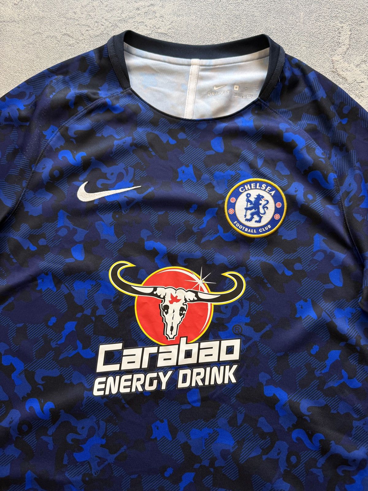 Chelsea Soccer Vintage Chelsea London Carabao Training Tee Rare Size US M / EU 48-50 / 2 - 2 Thumbnail