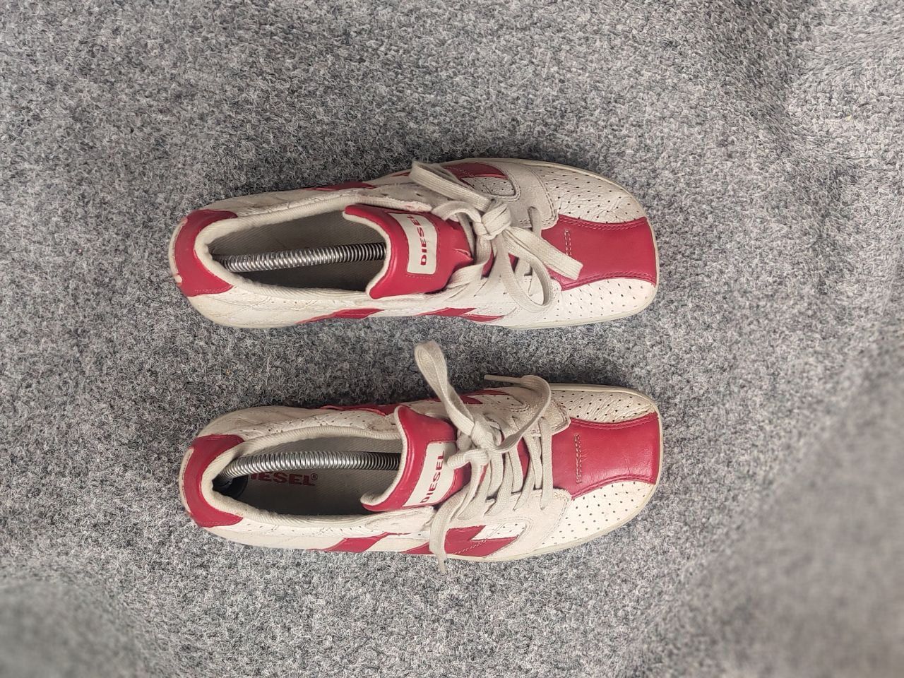 Diesel Vintage Diesel Clarita Y2K Leather square toe Sneakers Size US 9 / IT 39 - 5 Thumbnail