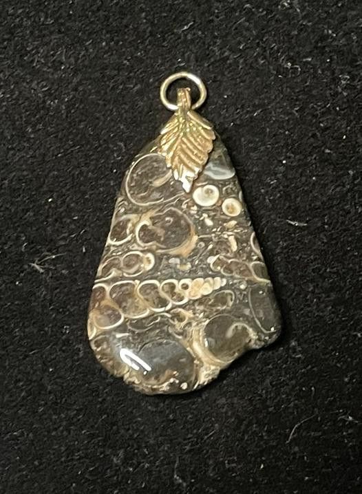 Designer Turritella Fossil Pendant Size ONE SIZE - 1 Thumbnail
