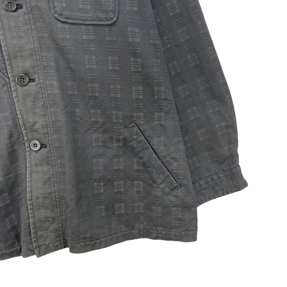 Japanese Brand 🔥Vintage Japanese Brand Seams Workwear Shirt Checke Pattern Size US M / EU 48-50 / 2 - 5 Thumbnail