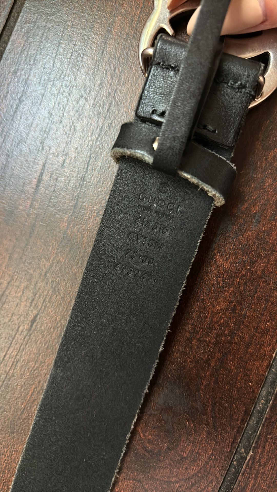 Gucci GG marmont belt with silver buckle size 75 Size ONE SIZE - 4 Thumbnail