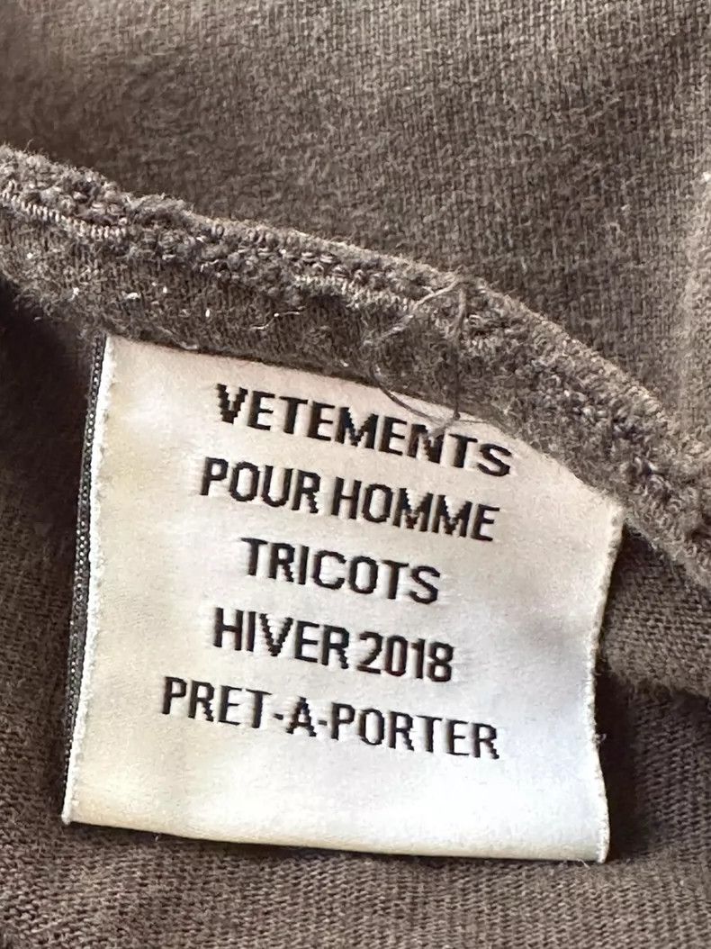 Vetements Vetements 18AW Heavy Metal Skull Wash Print Size US S / EU 44-46 / 1 - 4 Thumbnail