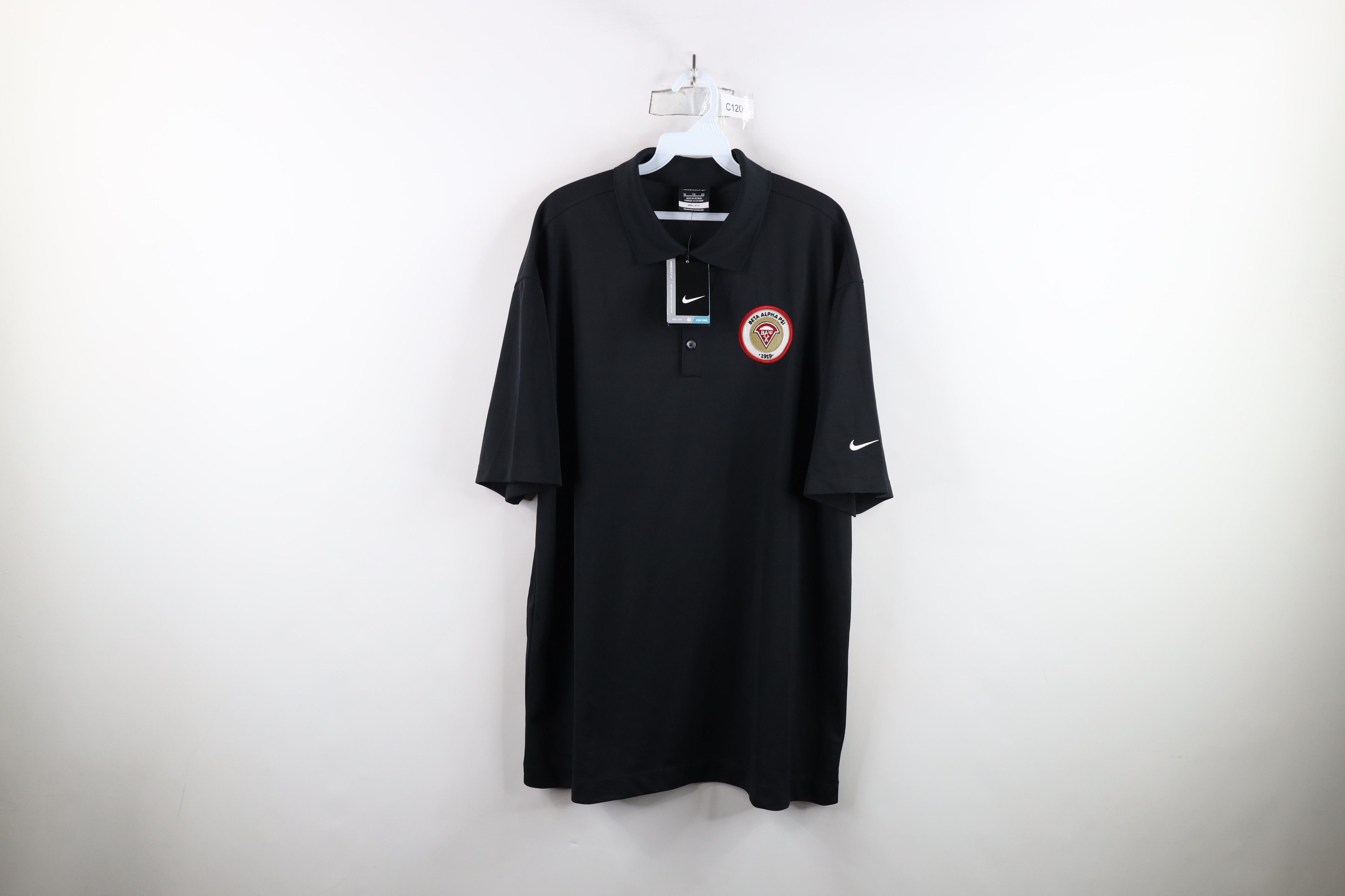 Nike × Vintage New Nike Golf Beta Alpha Psi Fraternity Collared Polo Shirt Size US XL / EU 56 / 4 - 1 Thumbnail