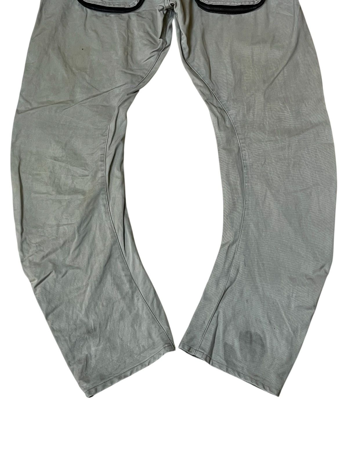 PPFM SICK🔥JAPANESE PPFM CURVE LEG DISTRESSED PANTS Size US 32 / EU 48 - 7 Thumbnail