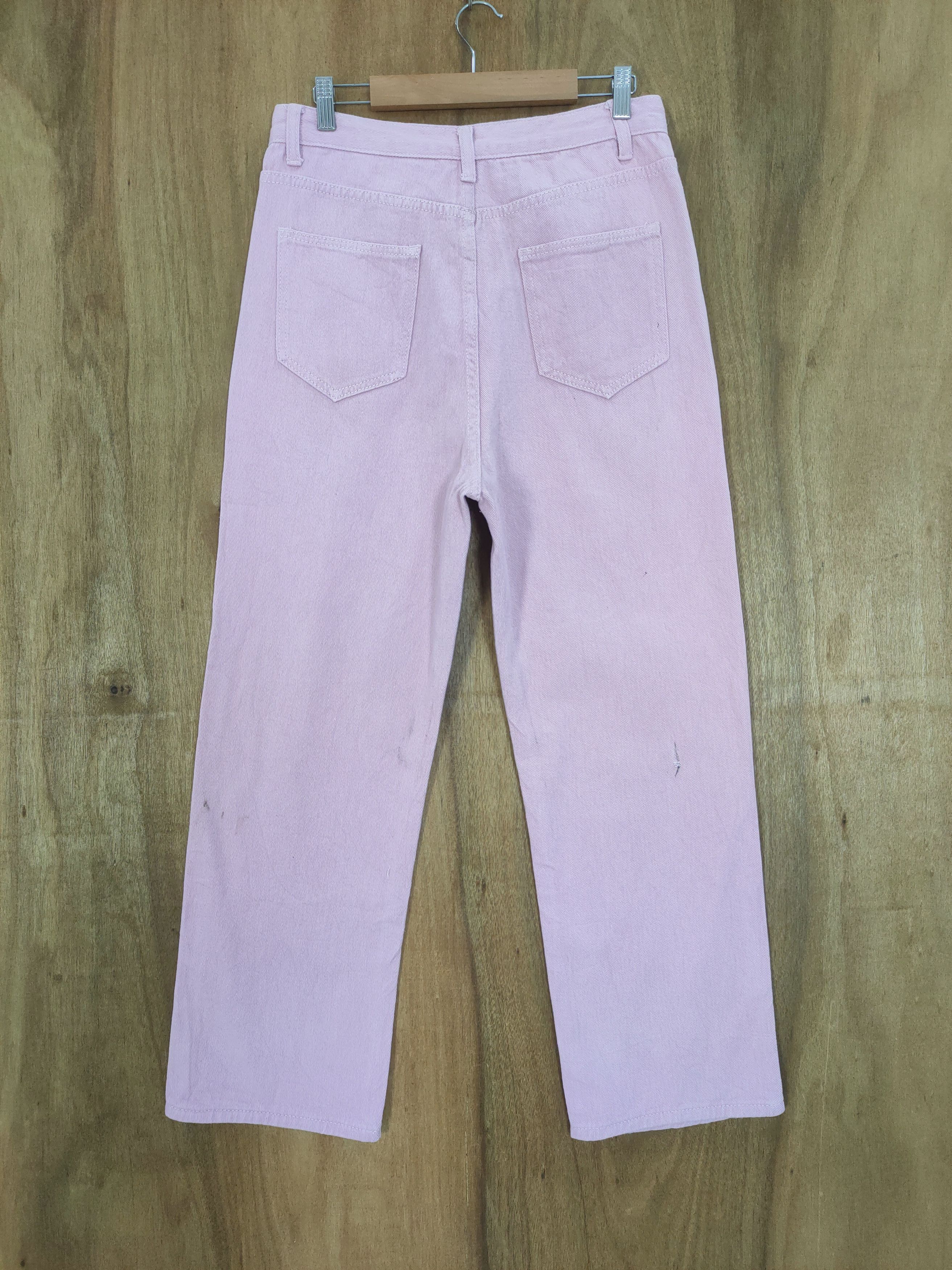 Japanese Brand JAPANESE BRAND PINK JEAN DENIM PANTS Size US 30 / EU 46 - 2 Thumbnail