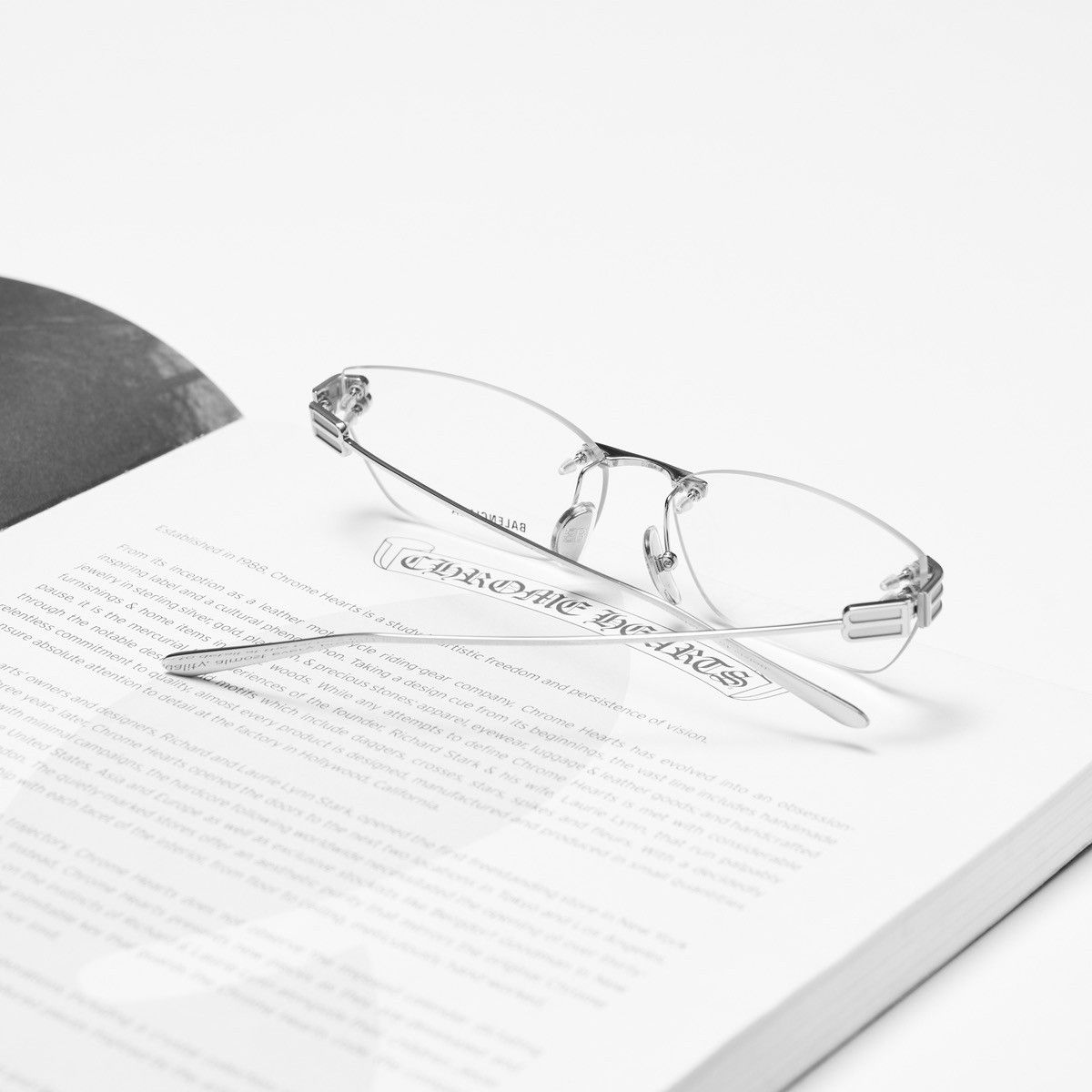 Balenciaga BALENCIAGA BB0490O 001 GLASSES Size ONE SIZE - 7 Thumbnail
