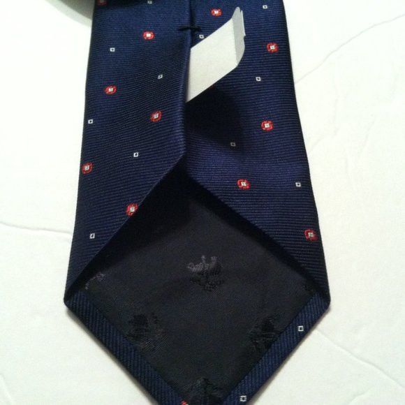 Brooks Brothers BROOKS BROTHERS MENS NEW BLUE 100%SILK TIE WIDTH: 3 1/4" Size ONE SIZE - 6 Thumbnail