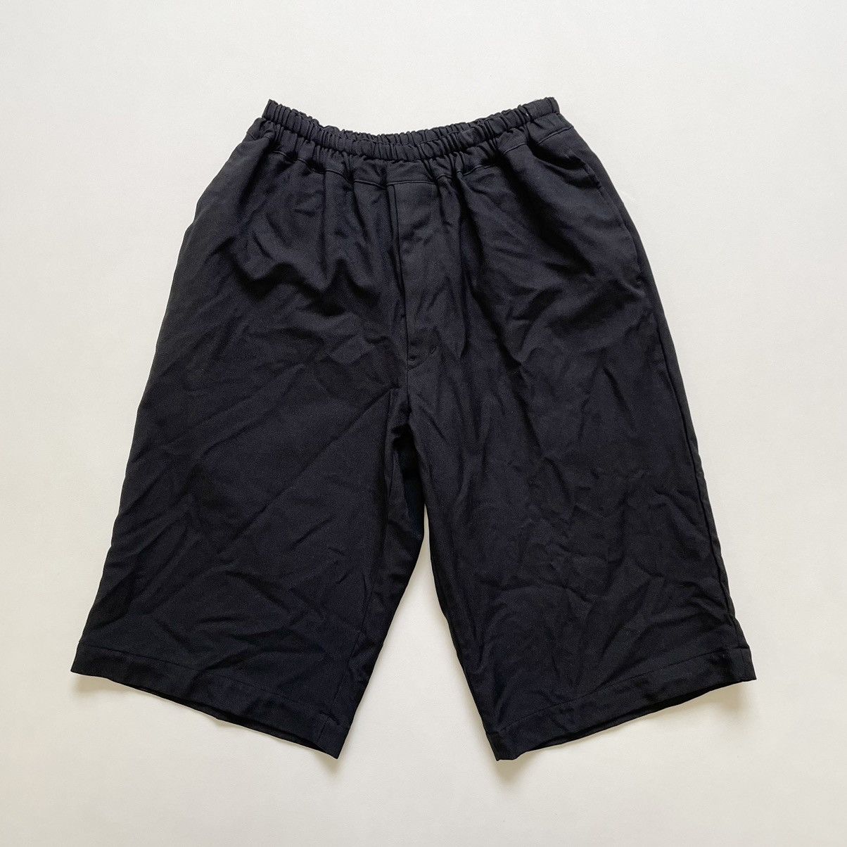 Comme des Garcons Black Boxy Fit Tech Twill Shorts Size US 32 / EU 48 - 2 Thumbnail