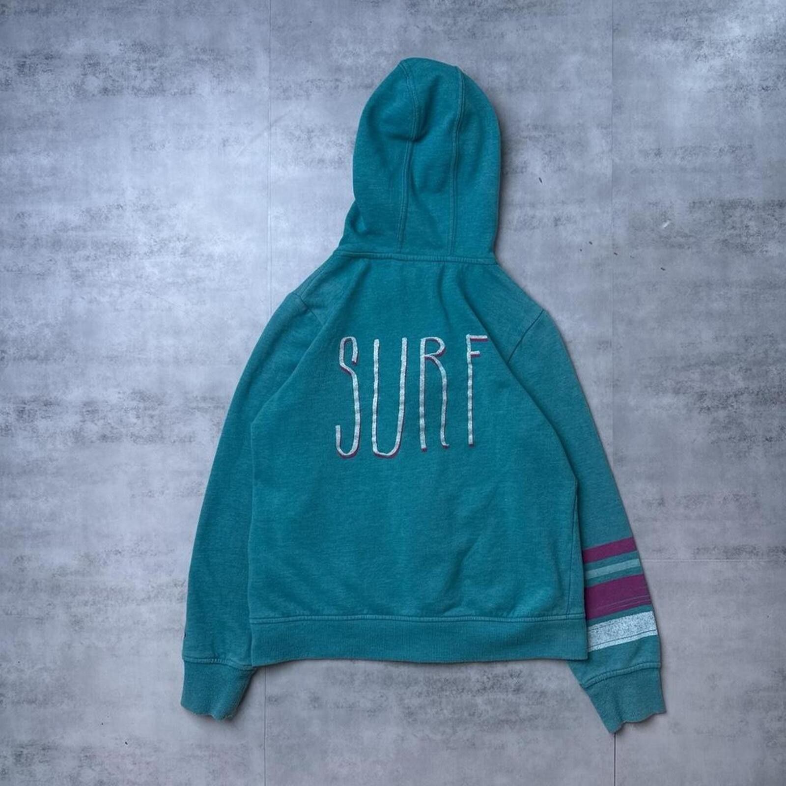 Royal Robbins Y2K Roxy Surf 00s Blue Zip Up Hoodie Jacket Size S / US 4 / IT 40 - 2 Thumbnail