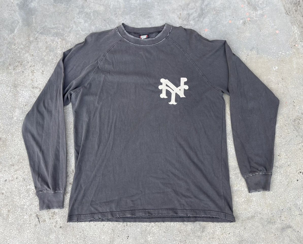 New York Yankees New York Yankees LS Shirt L fit XL Distressed Sun Faded Size US XL / EU 56 / 4 - 2 Thumbnail