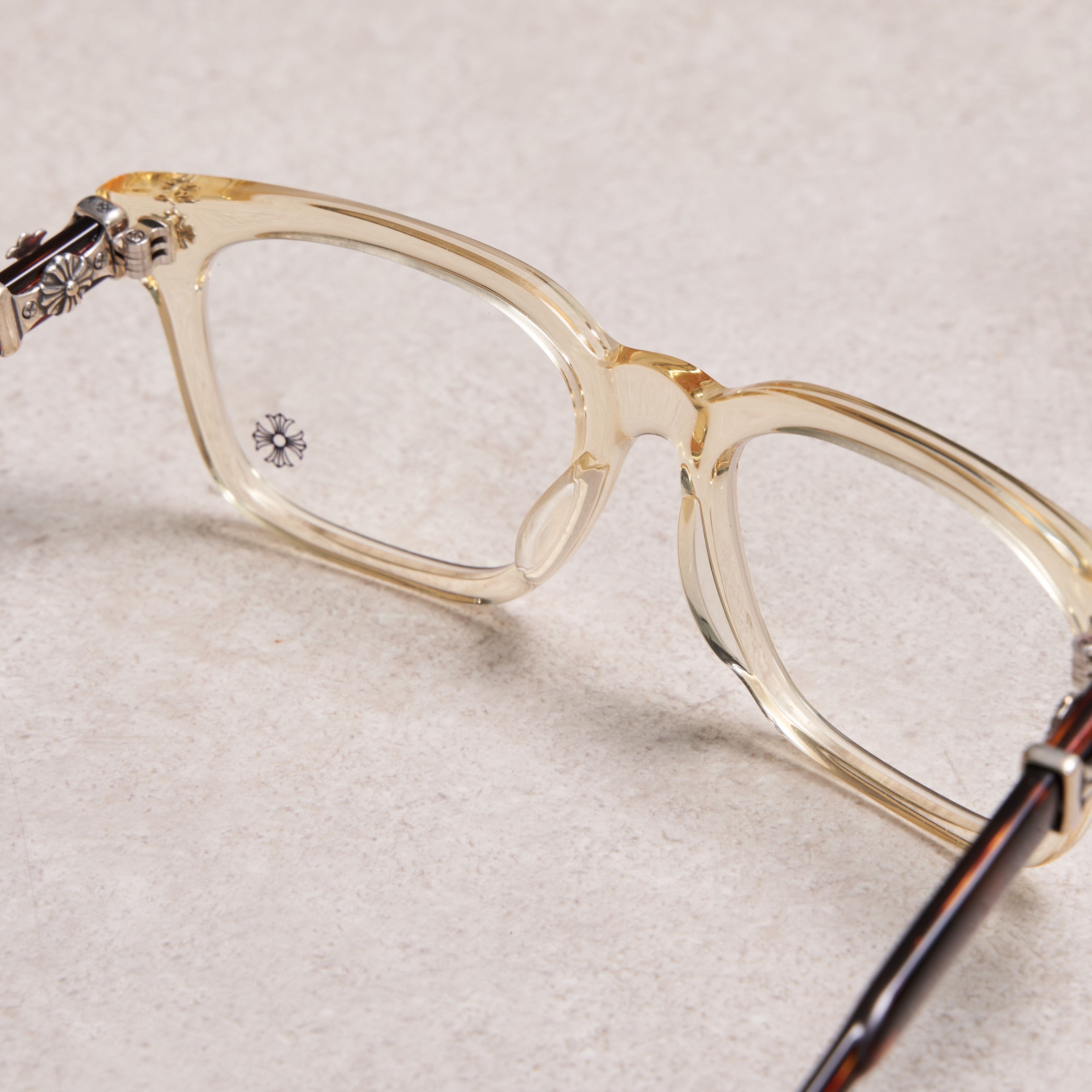Chrome Hearts ✨RARE CHROME HEARTS COX UCKER Pale Ale-Havana Tortoise Size ONE SIZE - 10 Thumbnail