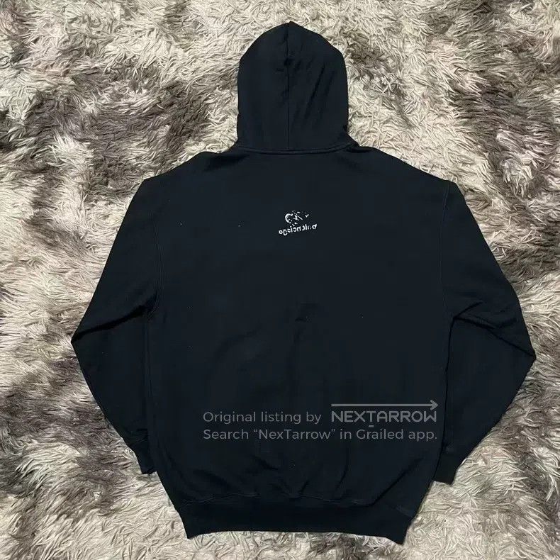 Balenciaga Balenciaga Black front and back graffiti logo hooded sweat Size US XS / EU 42 / 0 - 2 Thumbnail