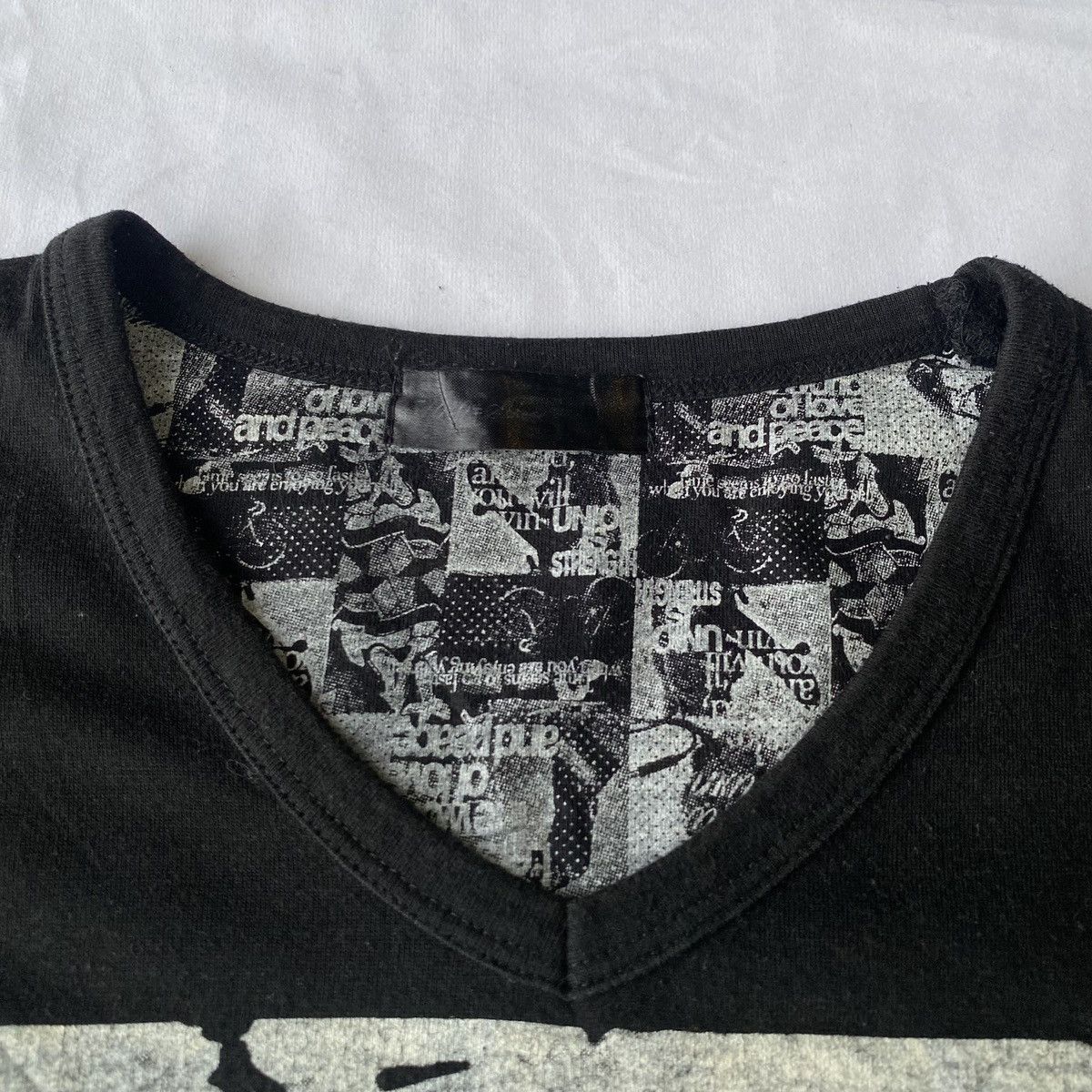 Beauty Beast × If Six Was Nine × Le Grande Bleu (L.G.B.) Japanese Poem Splatter Grunge Style Size US M / EU 48-50 / 2 - 5 Thumbnail