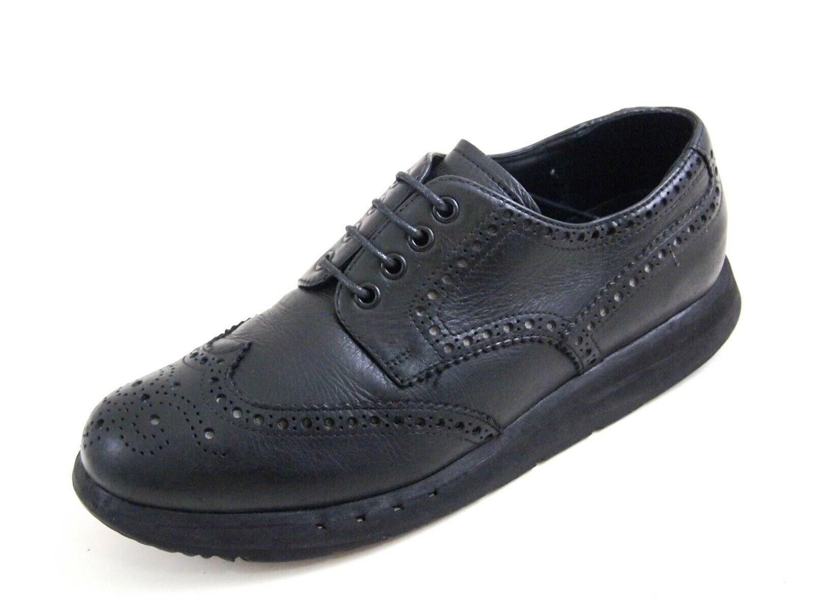 Prada Prada 4E2604 Brogues Lug Sole Black Mens EU 39.5 US 6.5 Size US 6.5 / EU 39-40 - 1 Thumbnail