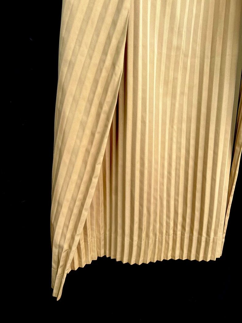 Issey Miyake Issey Miyake size:m Brown pleated skirt Size 42" / US 20 - 4 Thumbnail